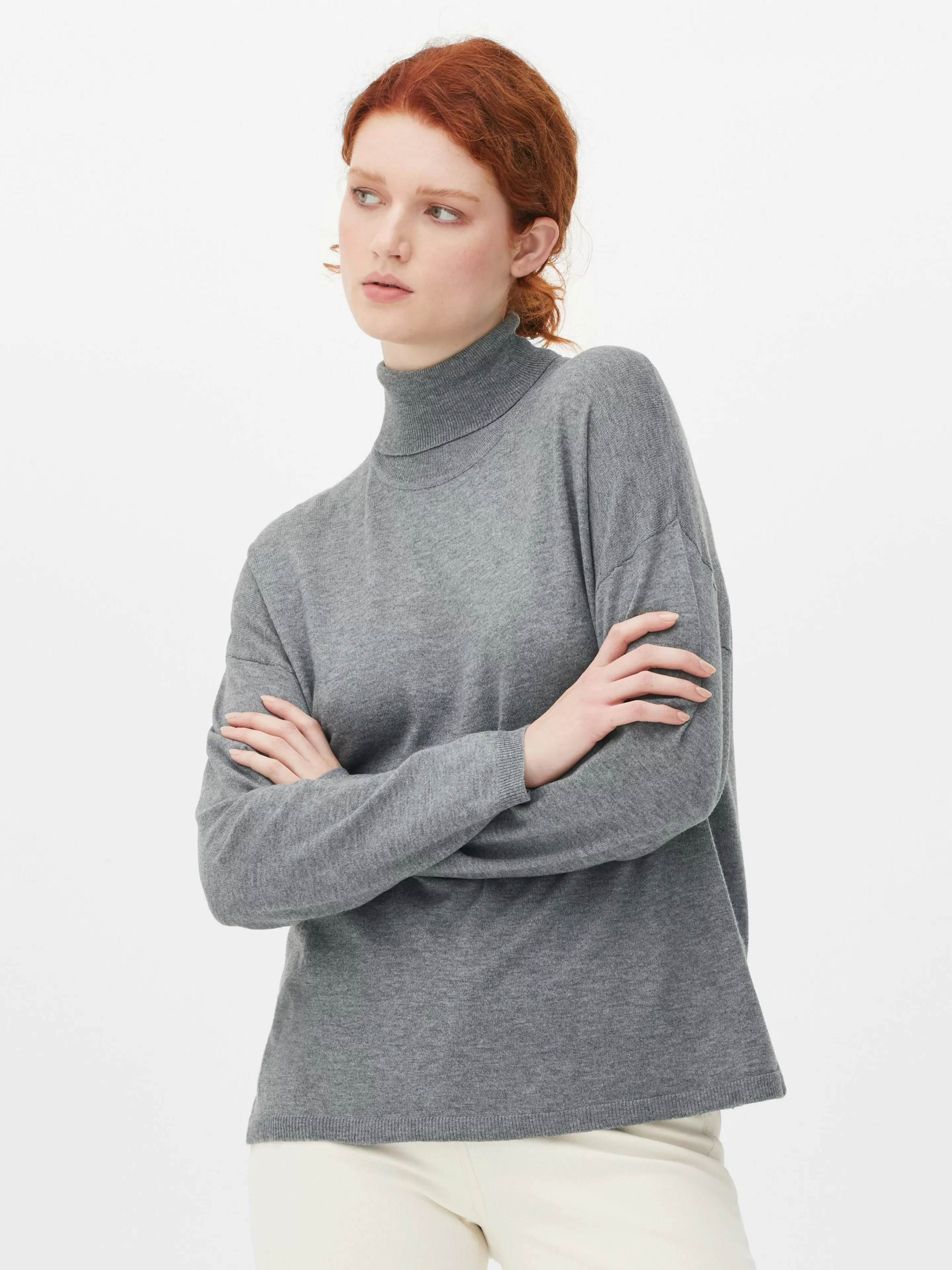 Pull Fine Maille à Col Roulé-Primark Cheap