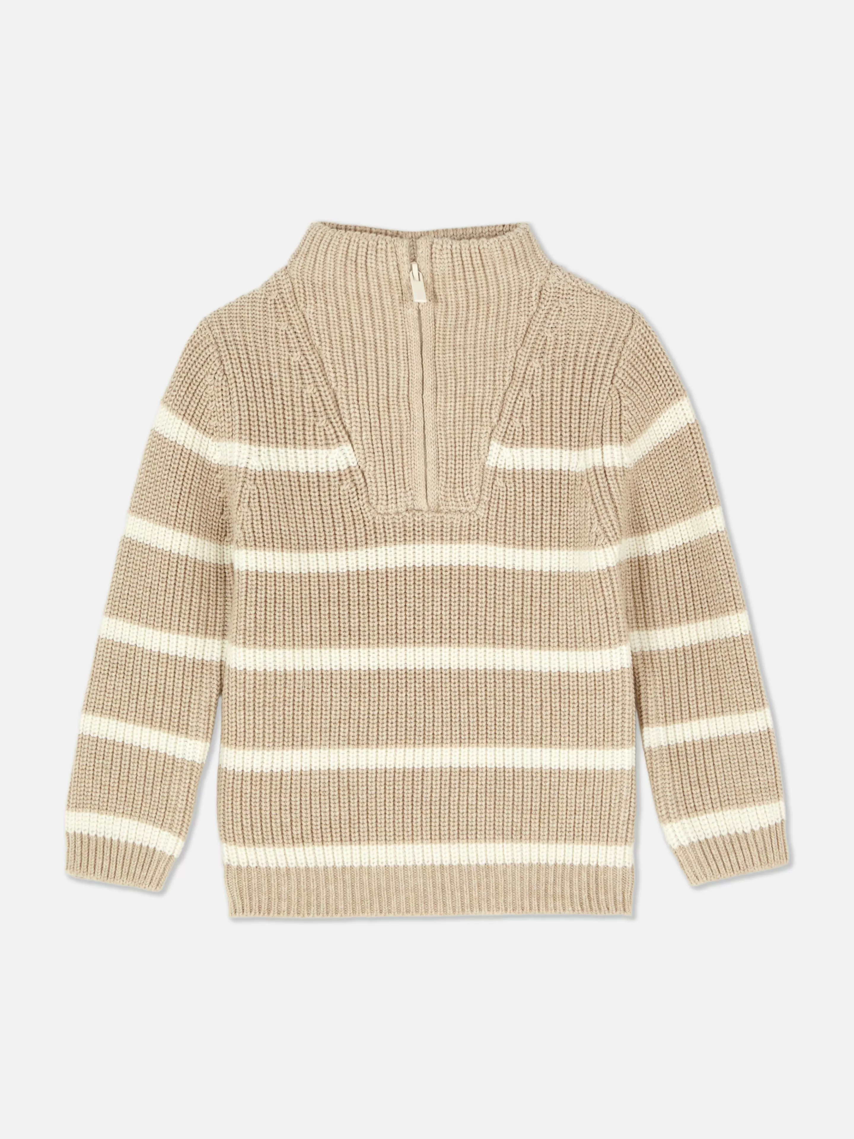 Pull Rayé à Col Cheminée-Primark Clearance