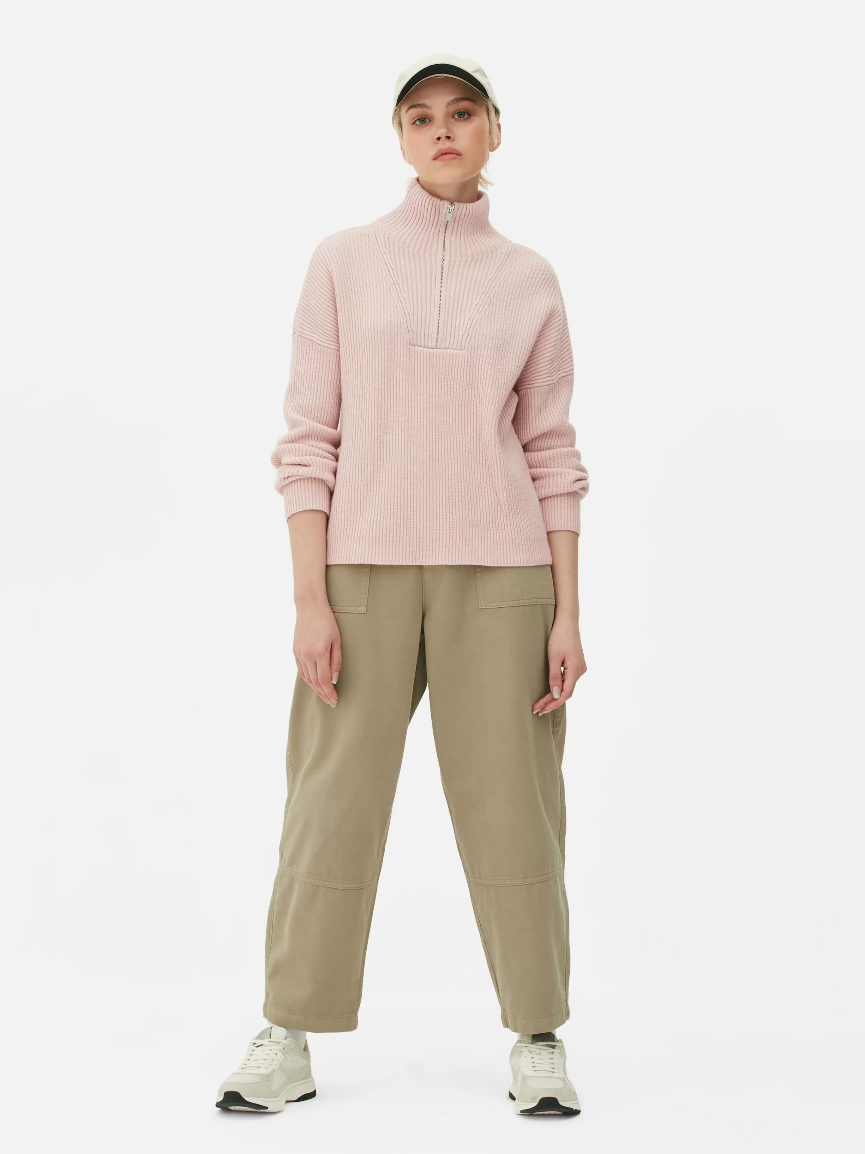 Pull Tricoté à Encolure Zippée-Primark Flash Sale