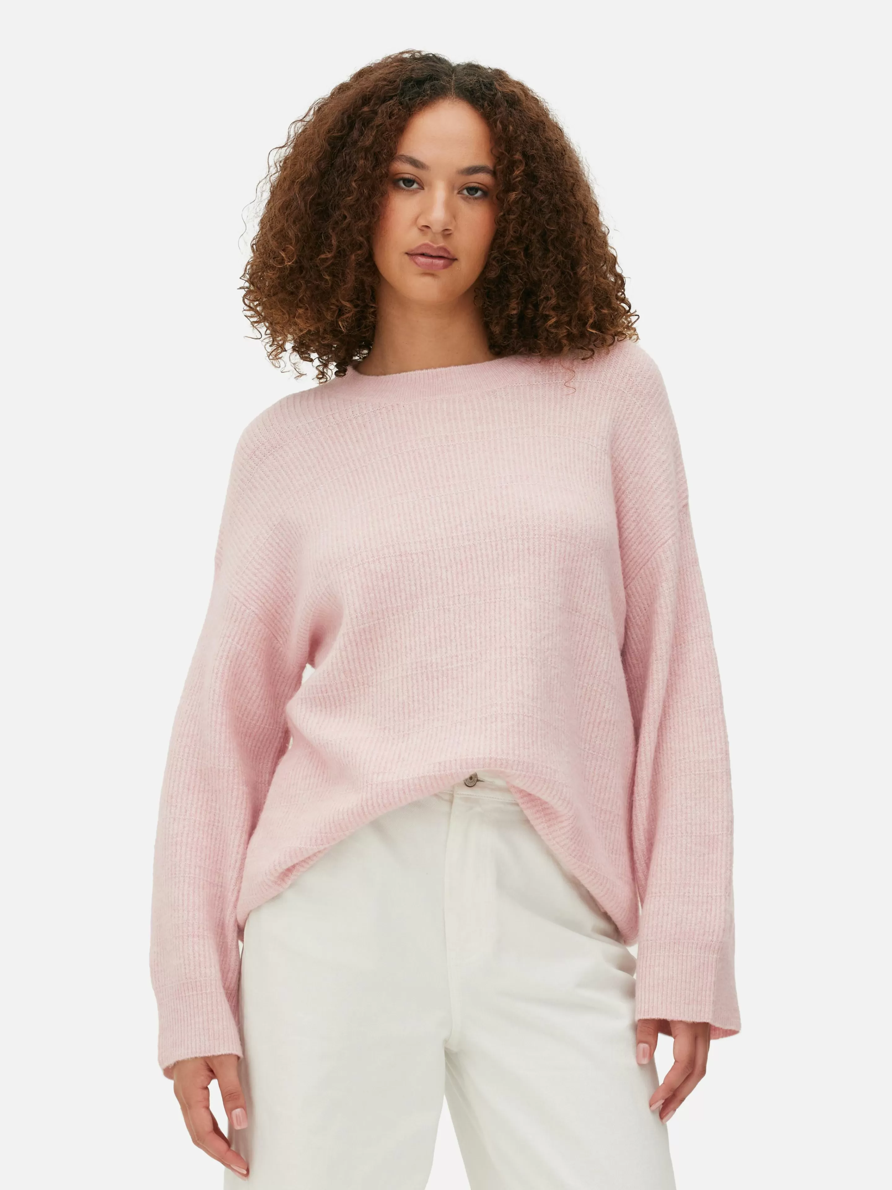 Pull Tricoté Avec Manches à Revers-Primark Store