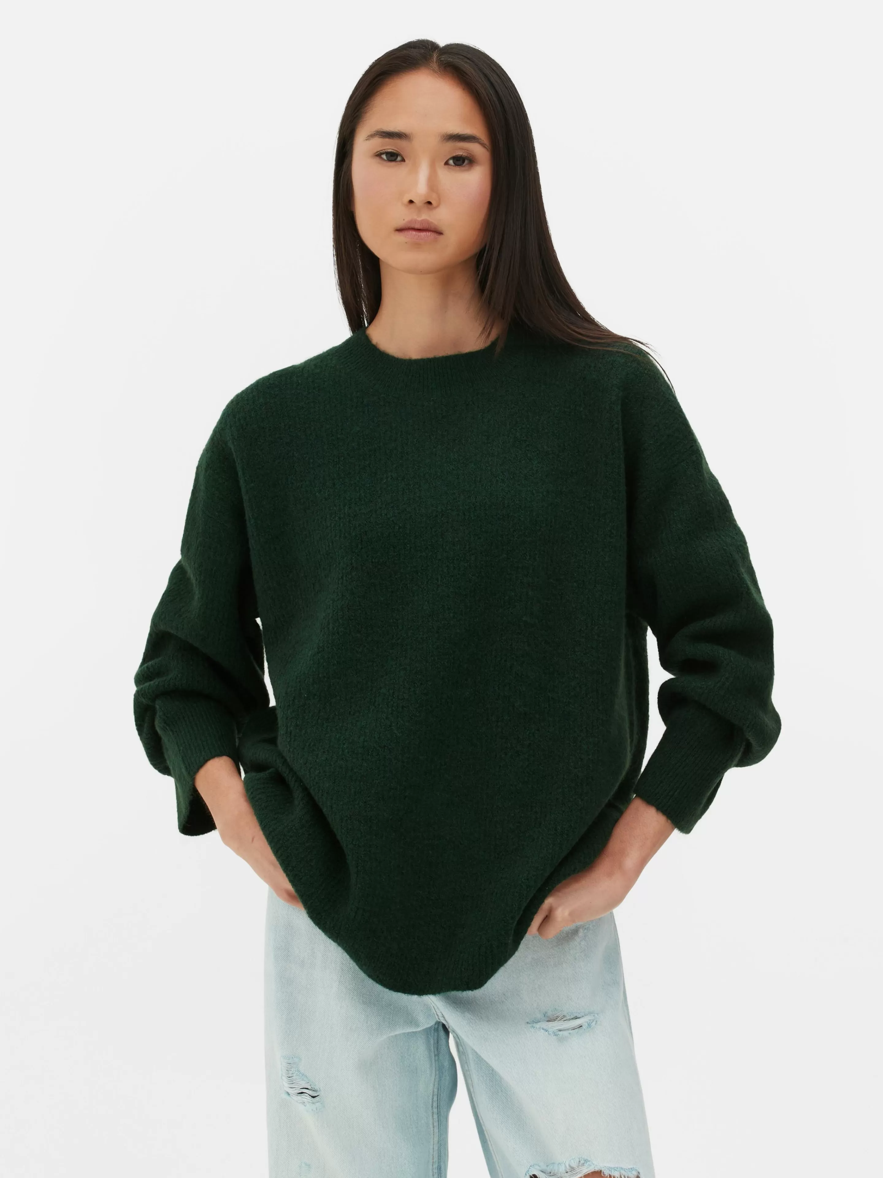 Pull Tricoté Avec Manches à Revers-Primark Best Sale