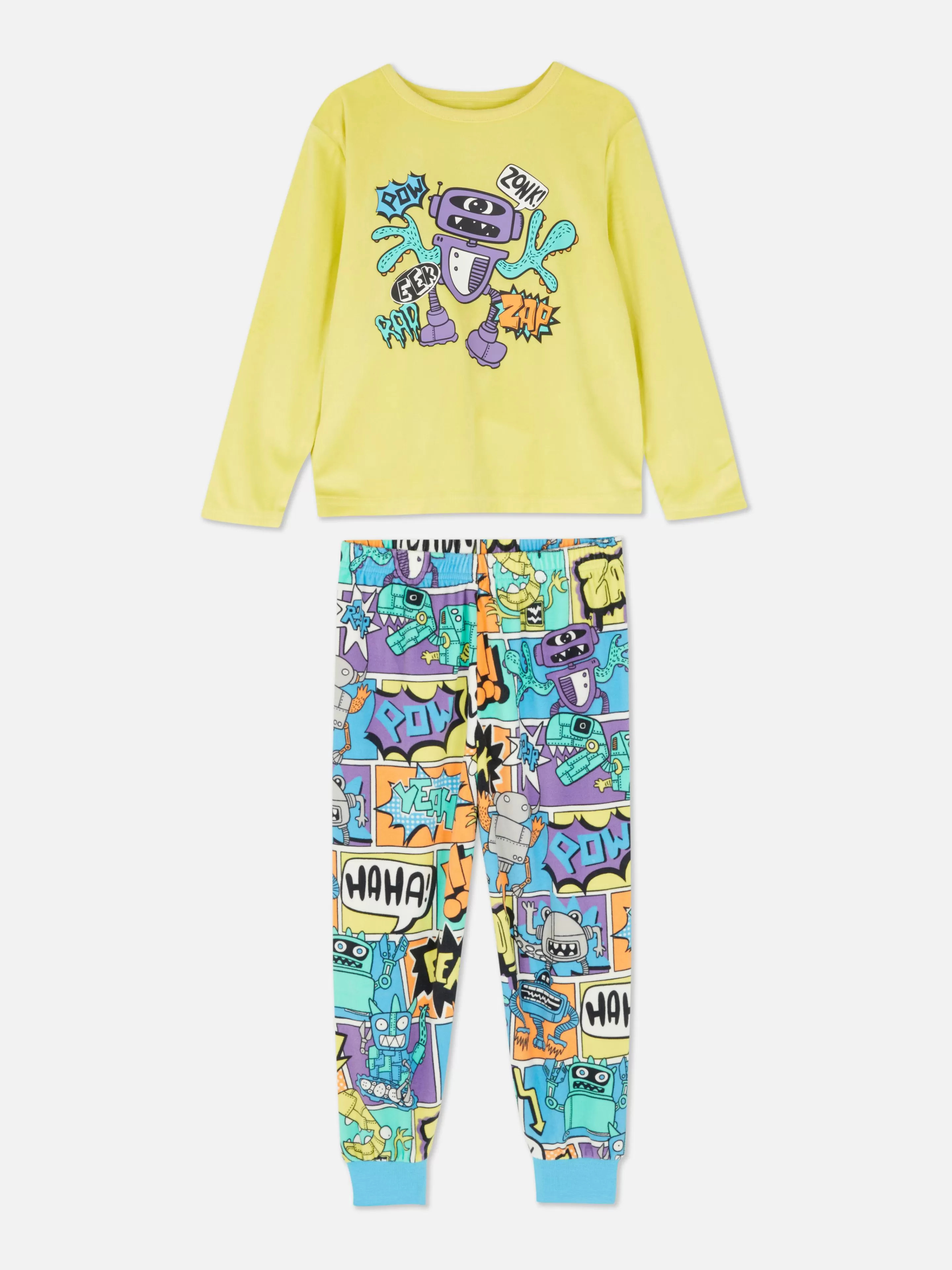 Pyjama à Imprimé Robot-Primark Cheap