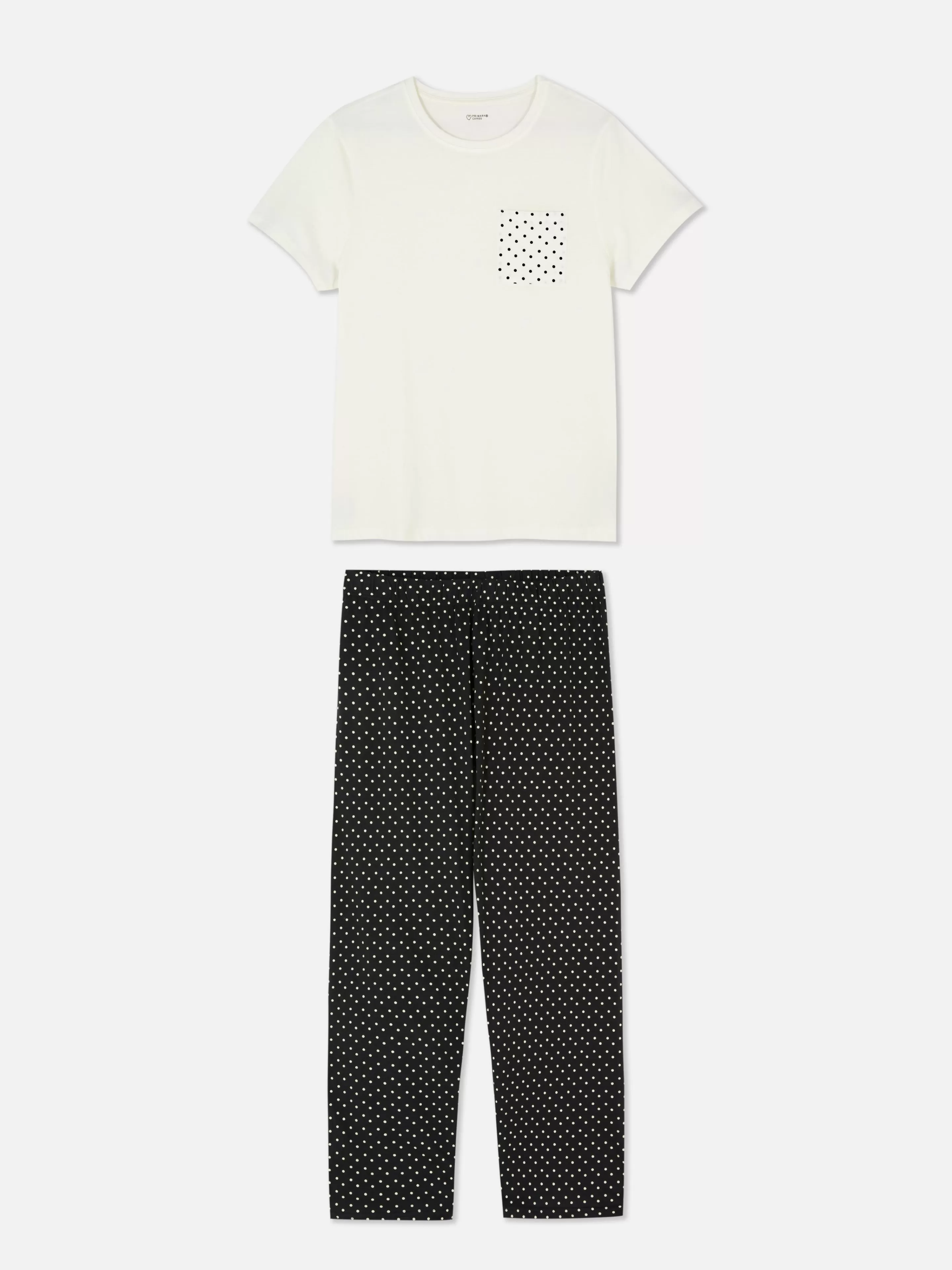 Pyjama à Manches Courtes-Primark Best Sale
