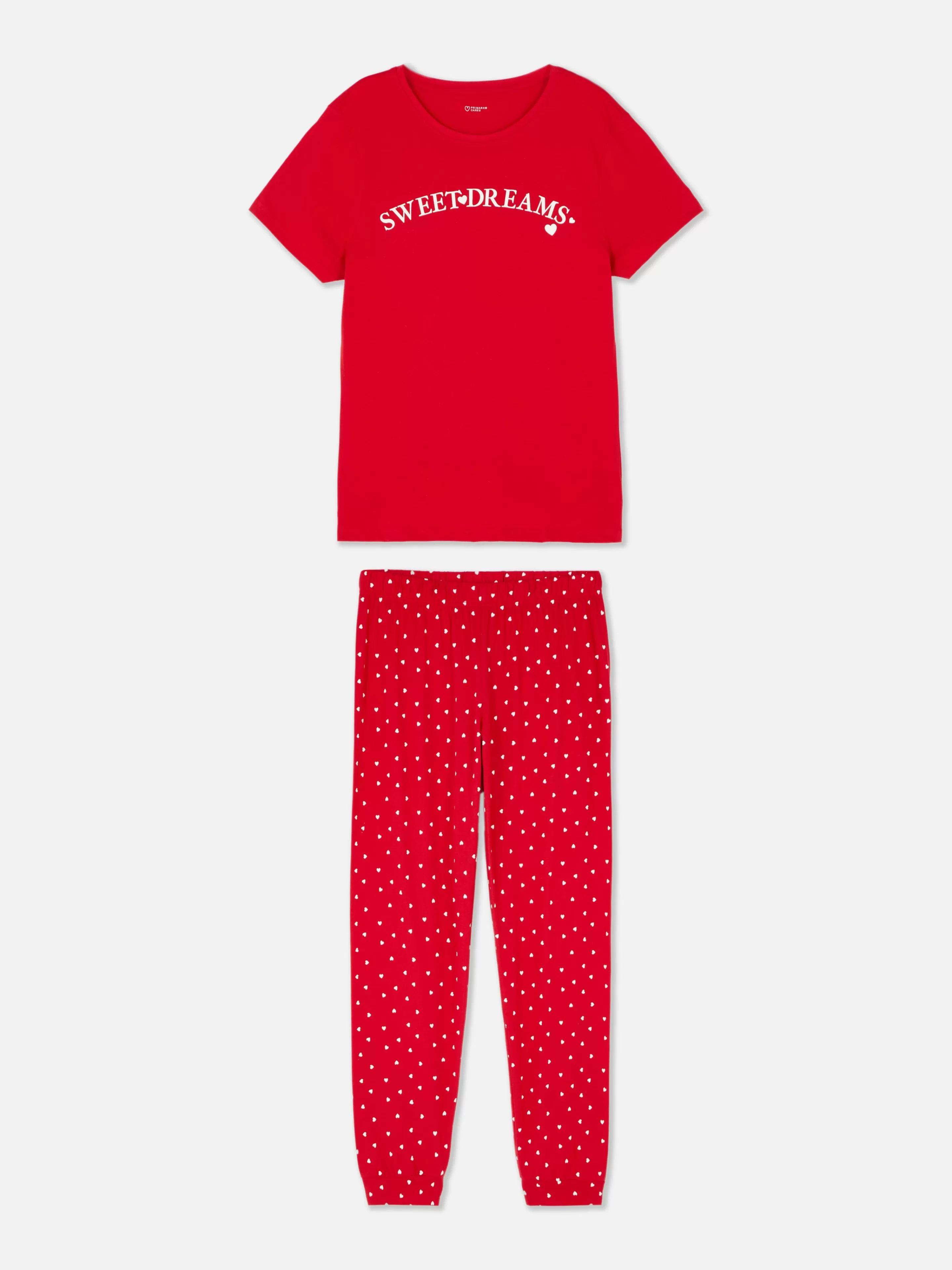 Pyjama à Manches Courtes-Primark Discount