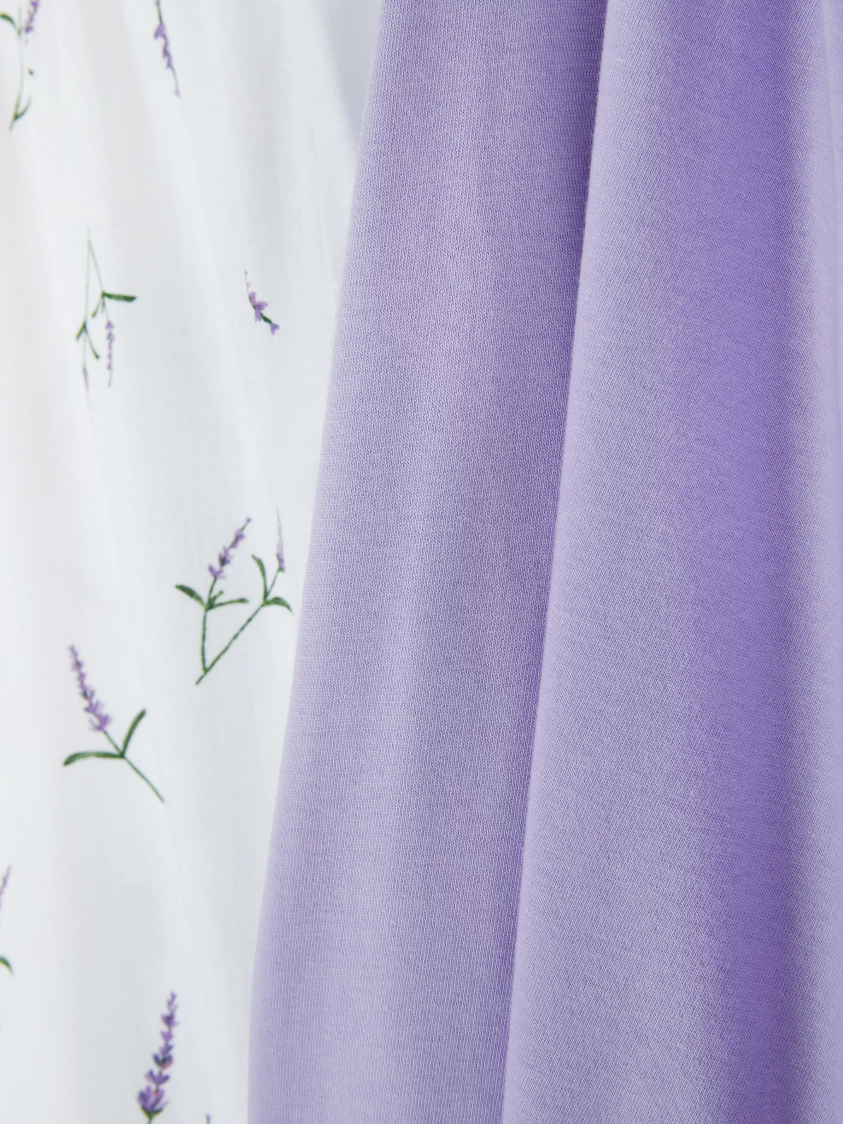 Pyjama à Manches Courtes En Jersey Imprimé-Primark Shop