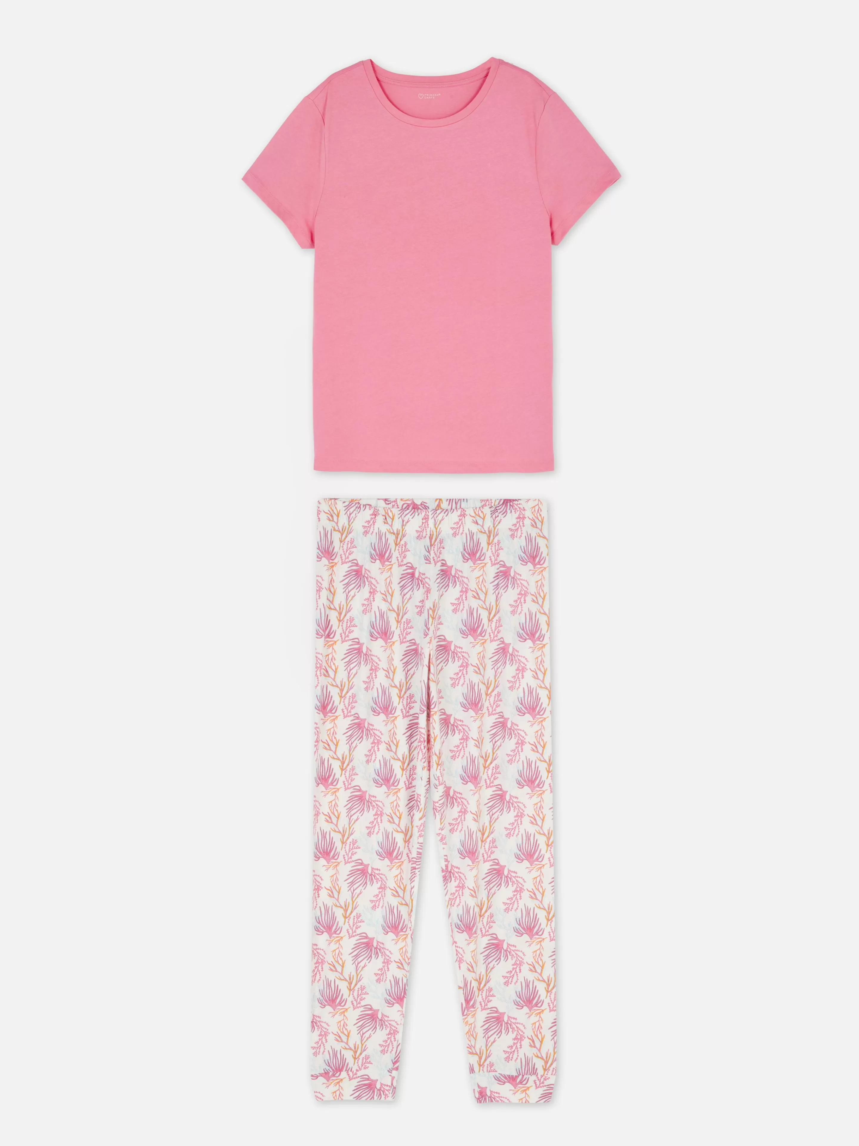 Pyjama à Manches Courtes Et Motif-Primark Best