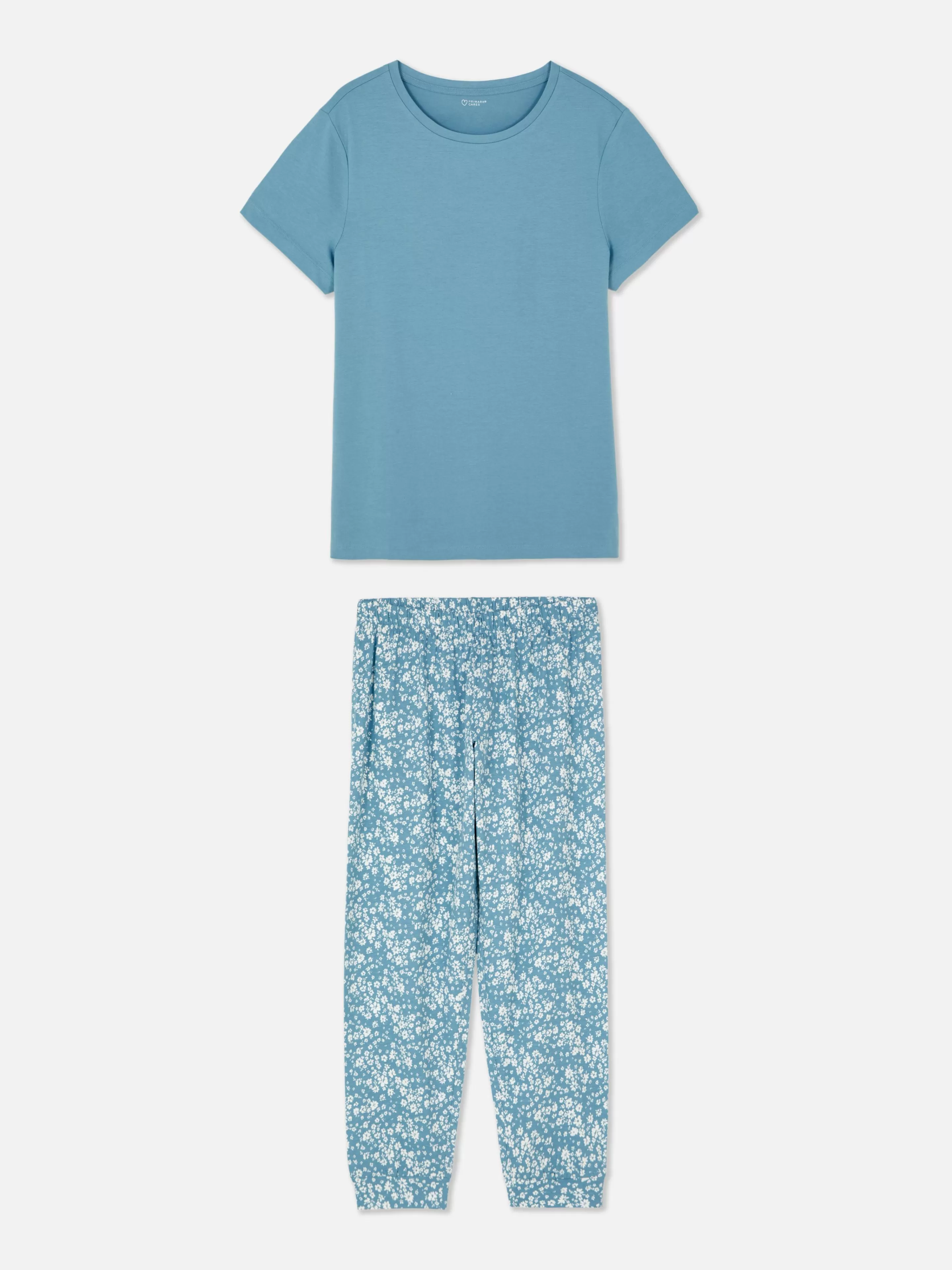 Pyjama à Manches Courtes Et Motif-Primark Online