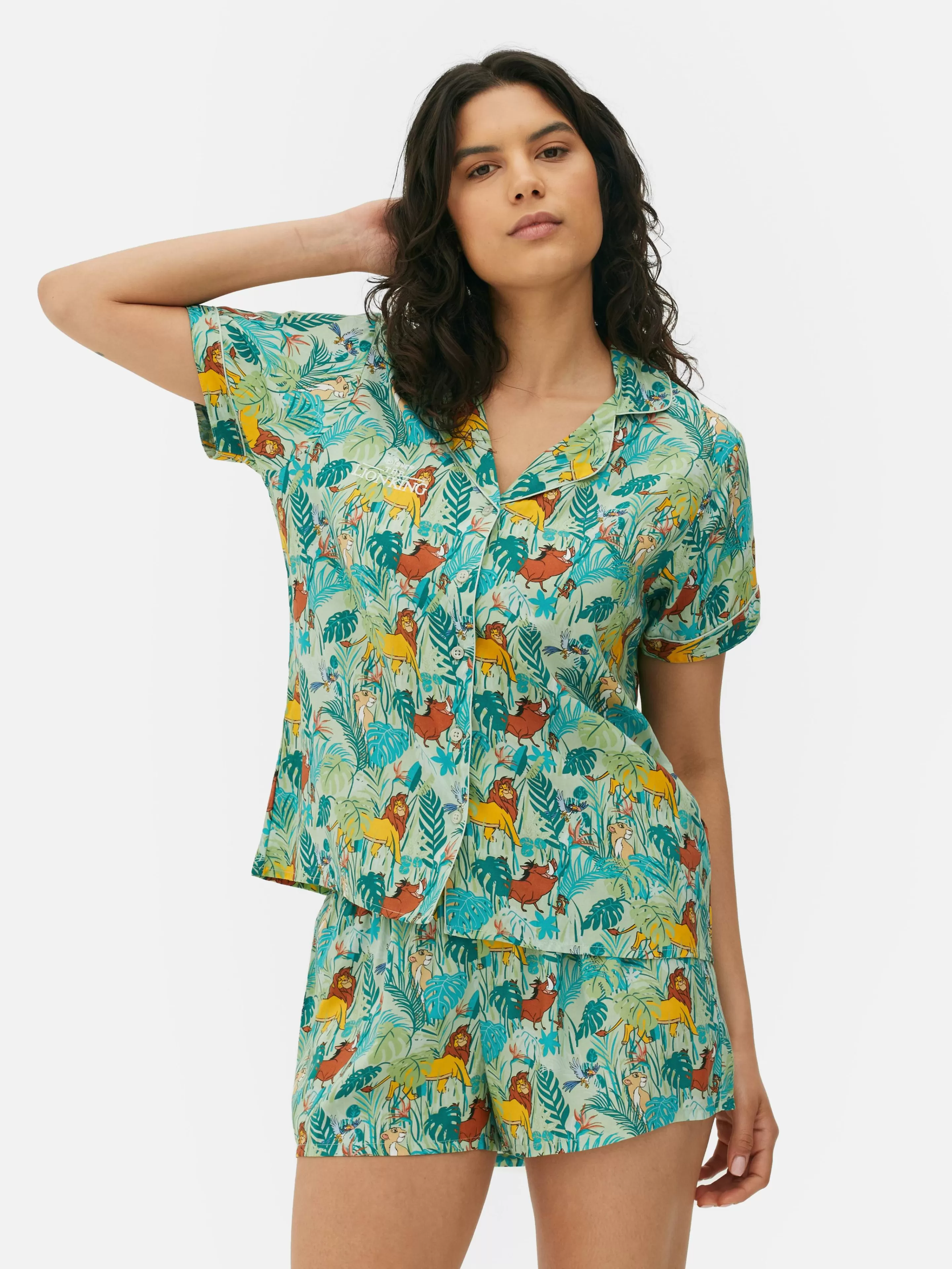 Pyjama à Manches Courtes Tissé Disney Le Roi Lion-Primark Best Sale