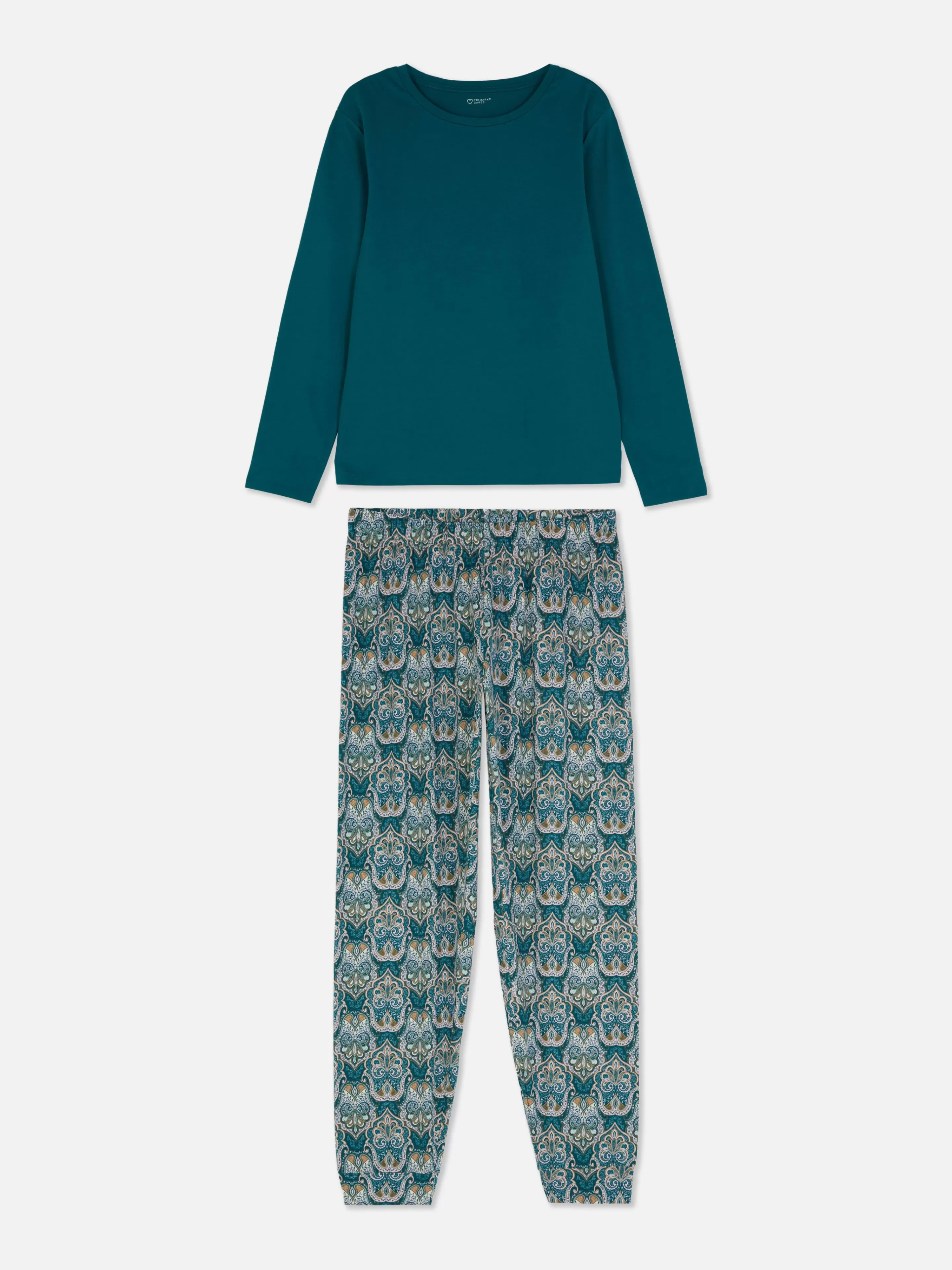 Pyjama à Manches Longues Et à Poche-Primark Store