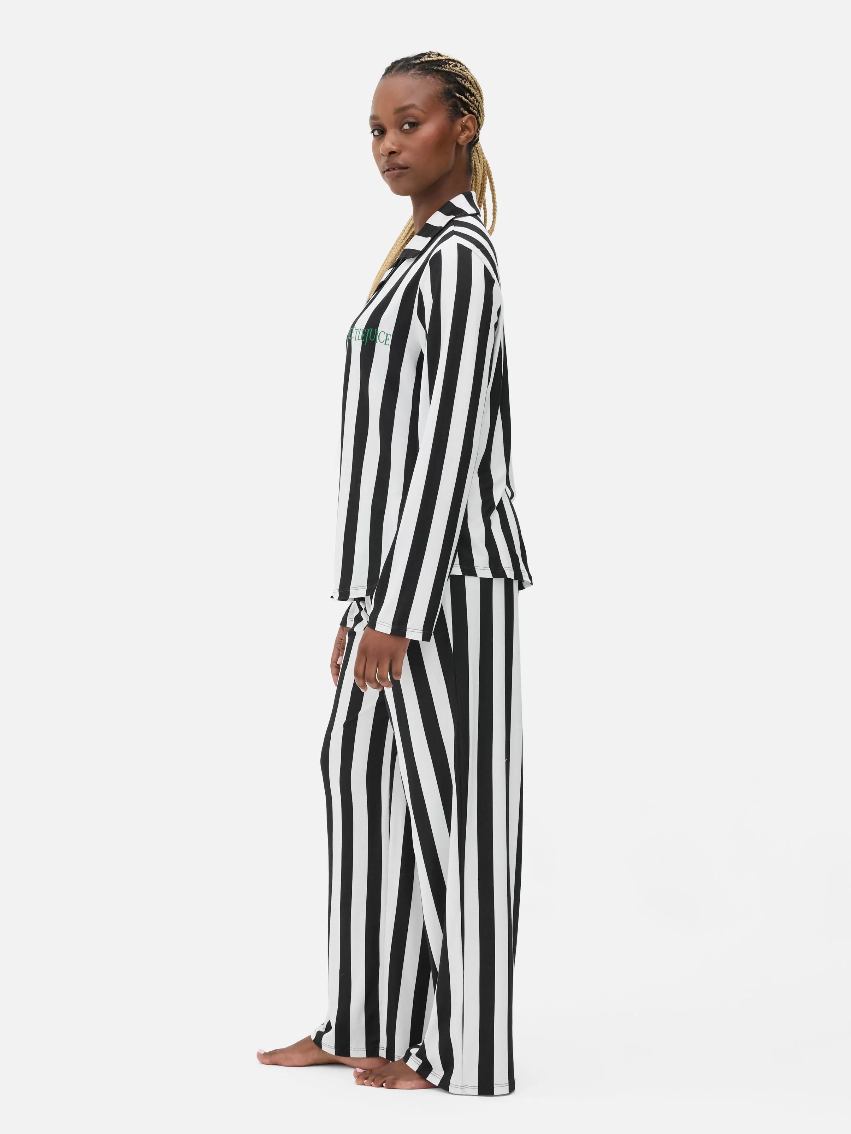 Pyjama à Rayures Beetlejuice-Primark Clearance