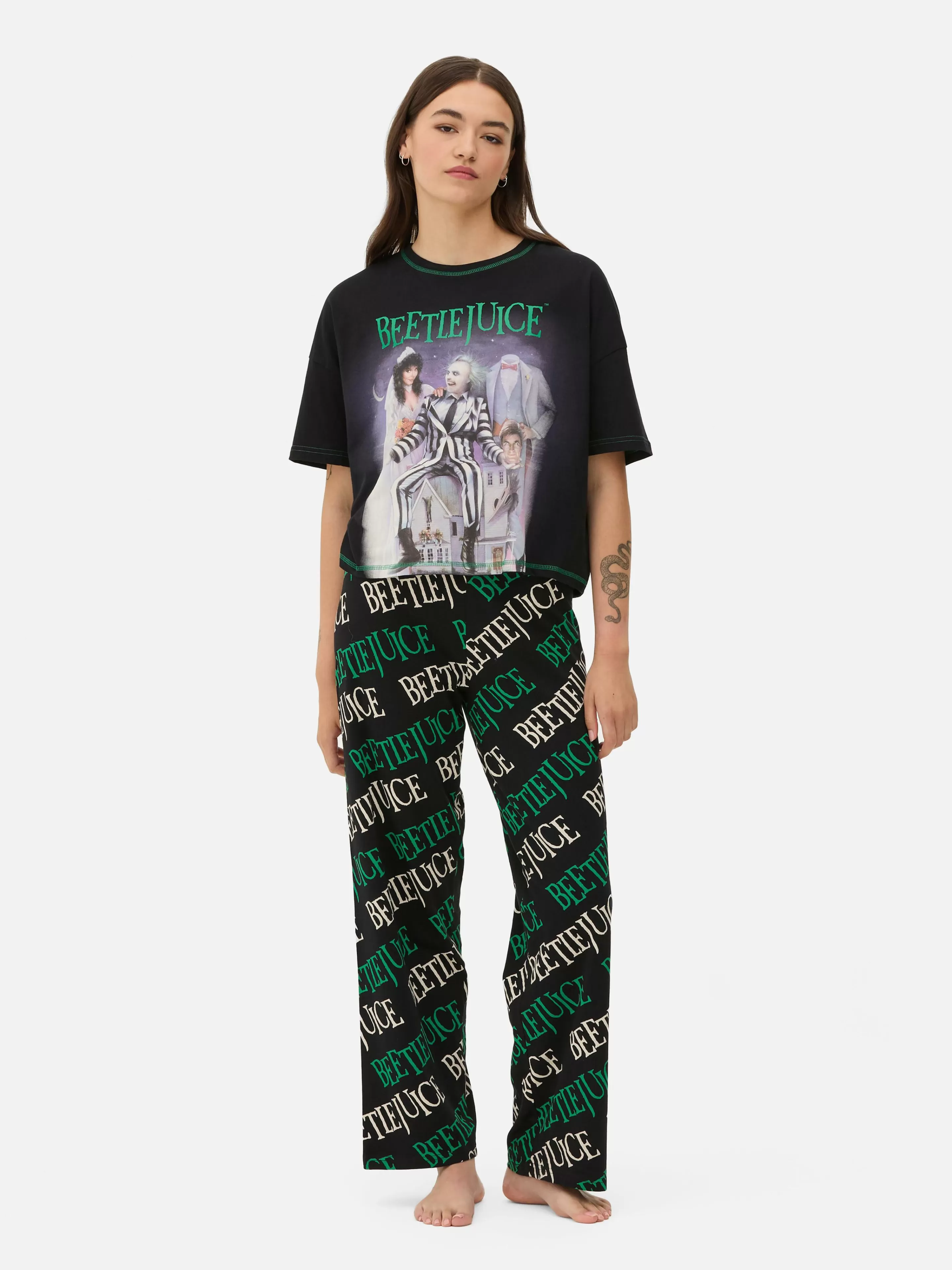 Pyjama Avec Logo Beetlejuice-Primark Cheap