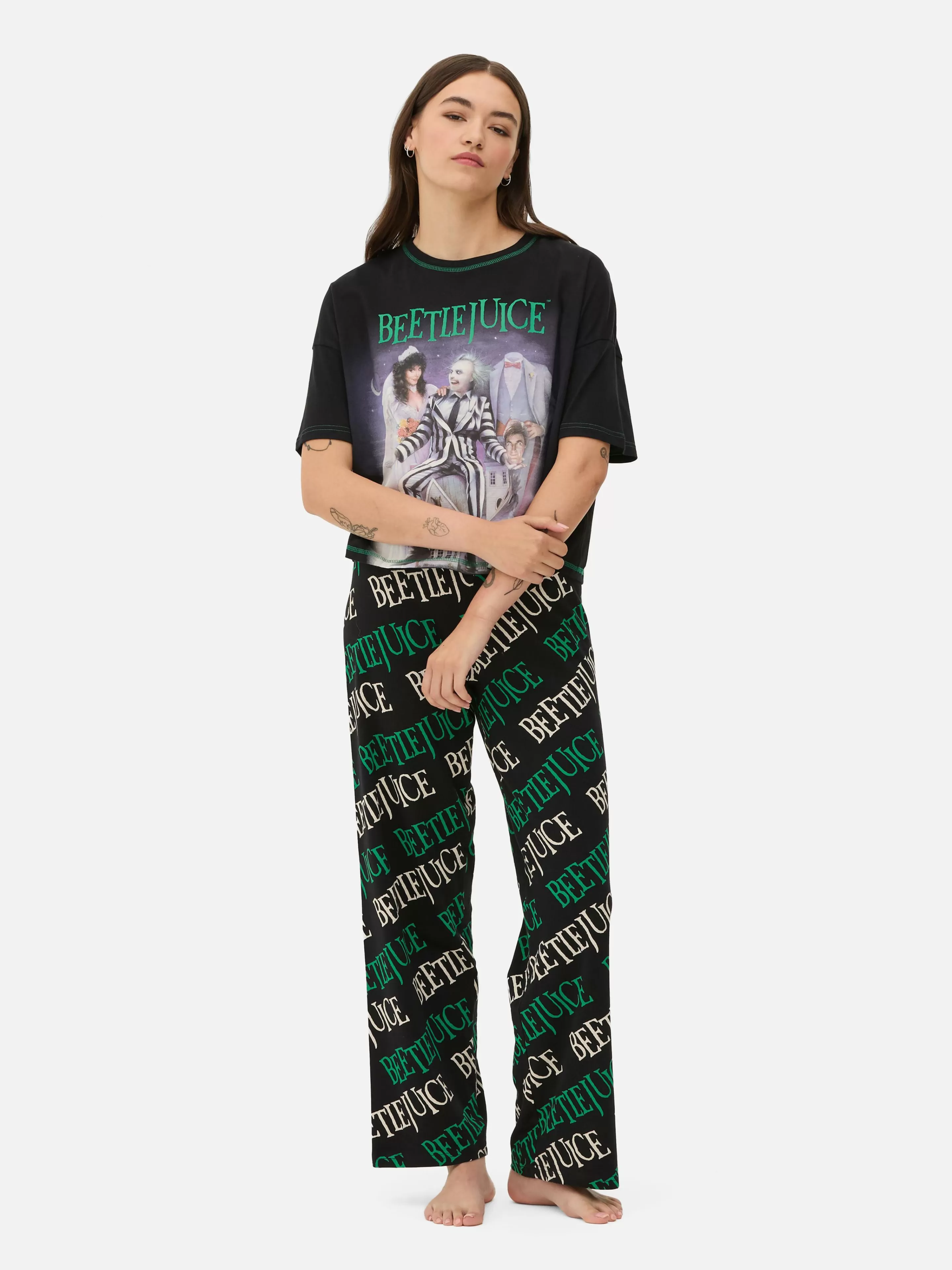 Pyjama Avec Logo Beetlejuice-Primark Cheap