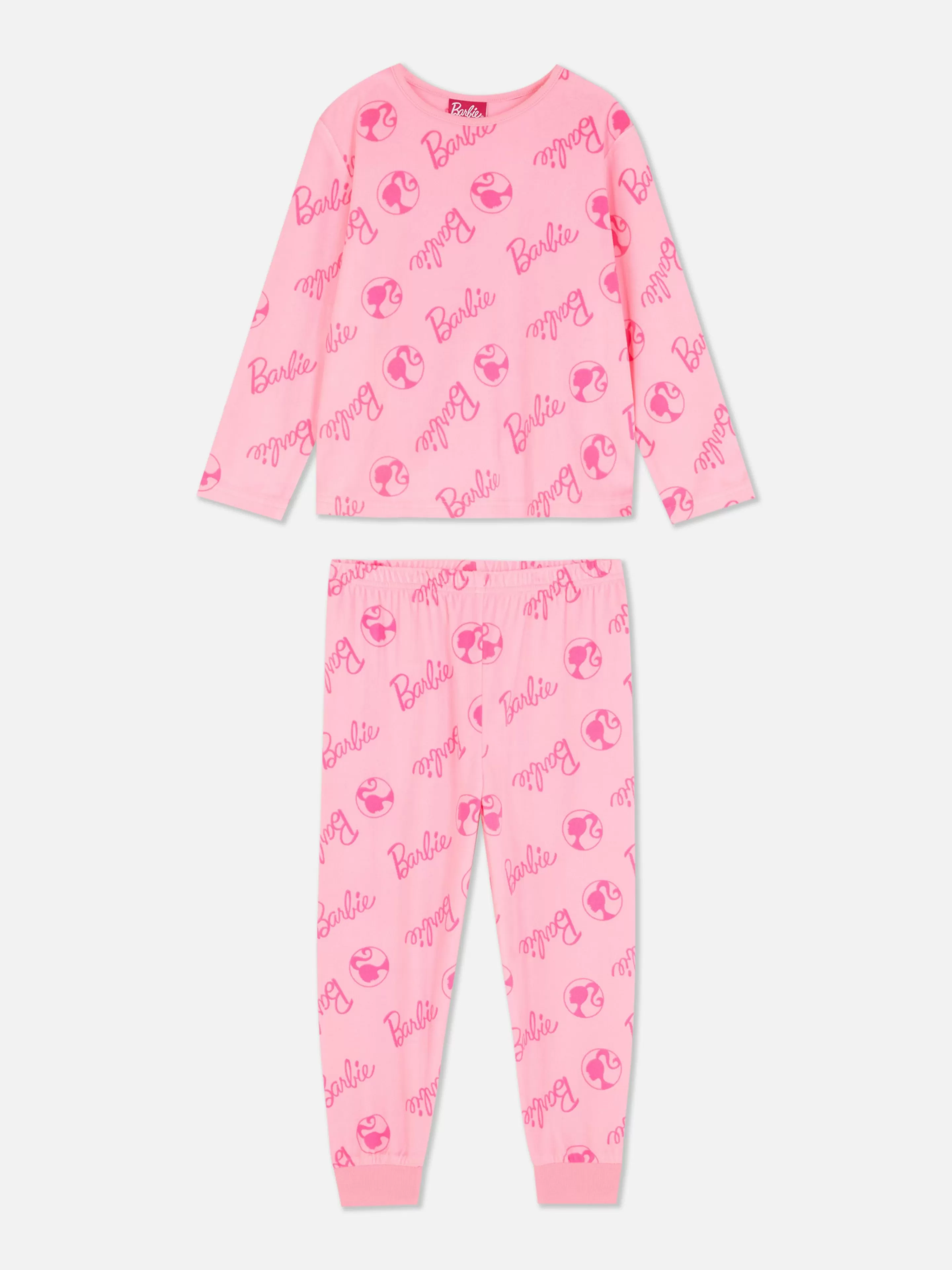 Pyjama Barbie En Tissu Minky-Primark New