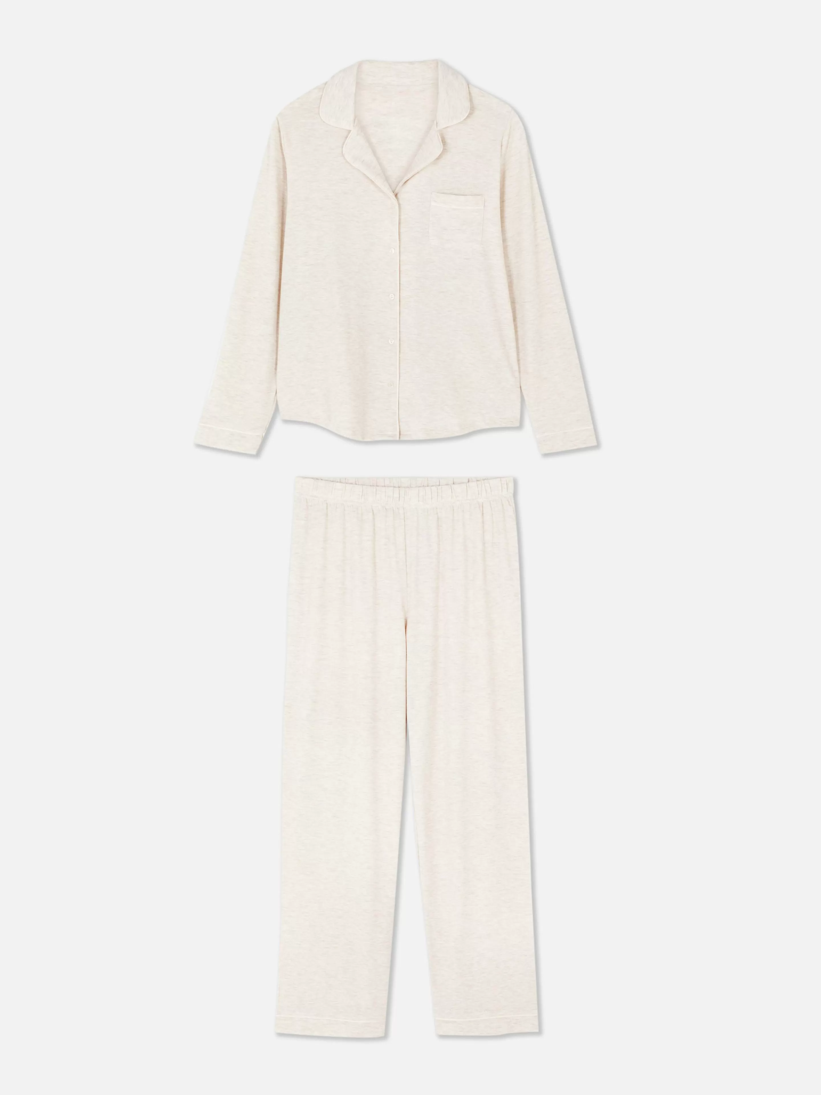 Pyjama Boyfriend En Jersey-Primark Clearance