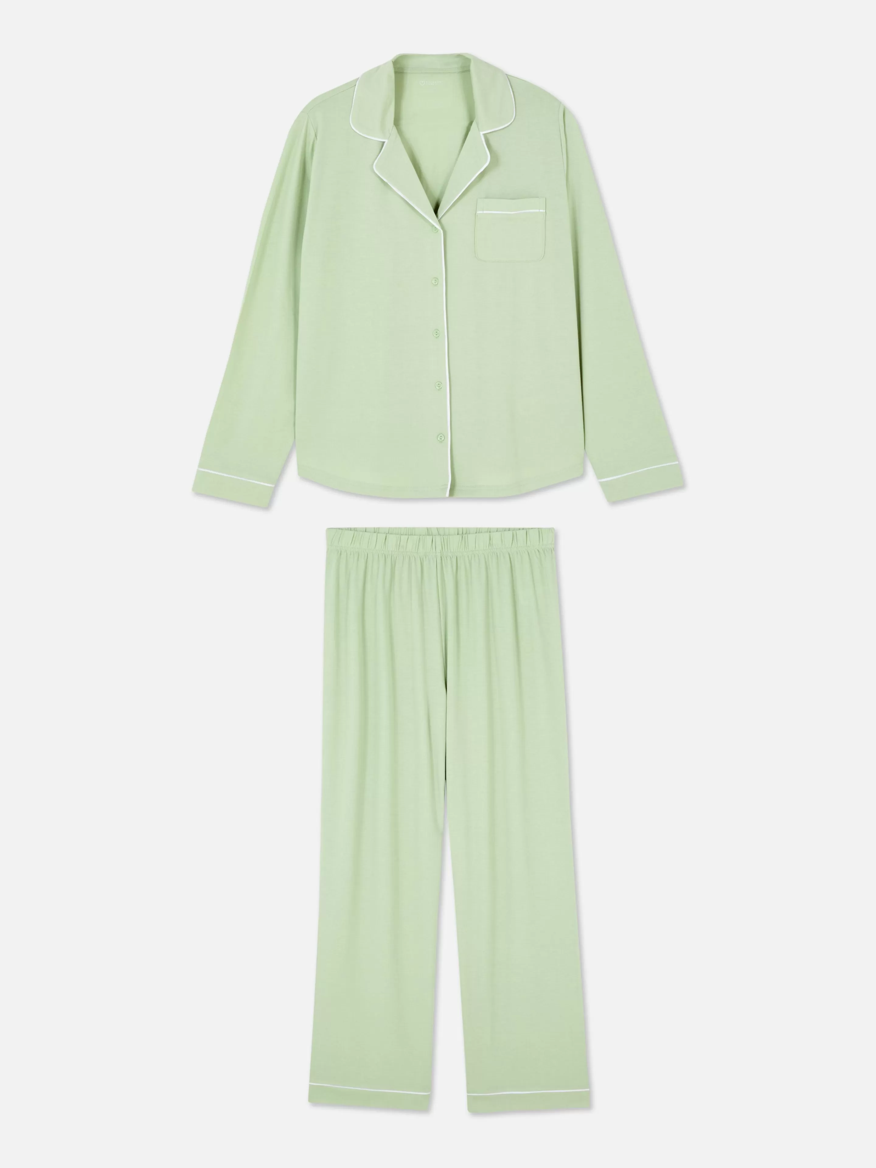 Pyjama Boyfriend En Jersey à Manches Longues-Primark Online