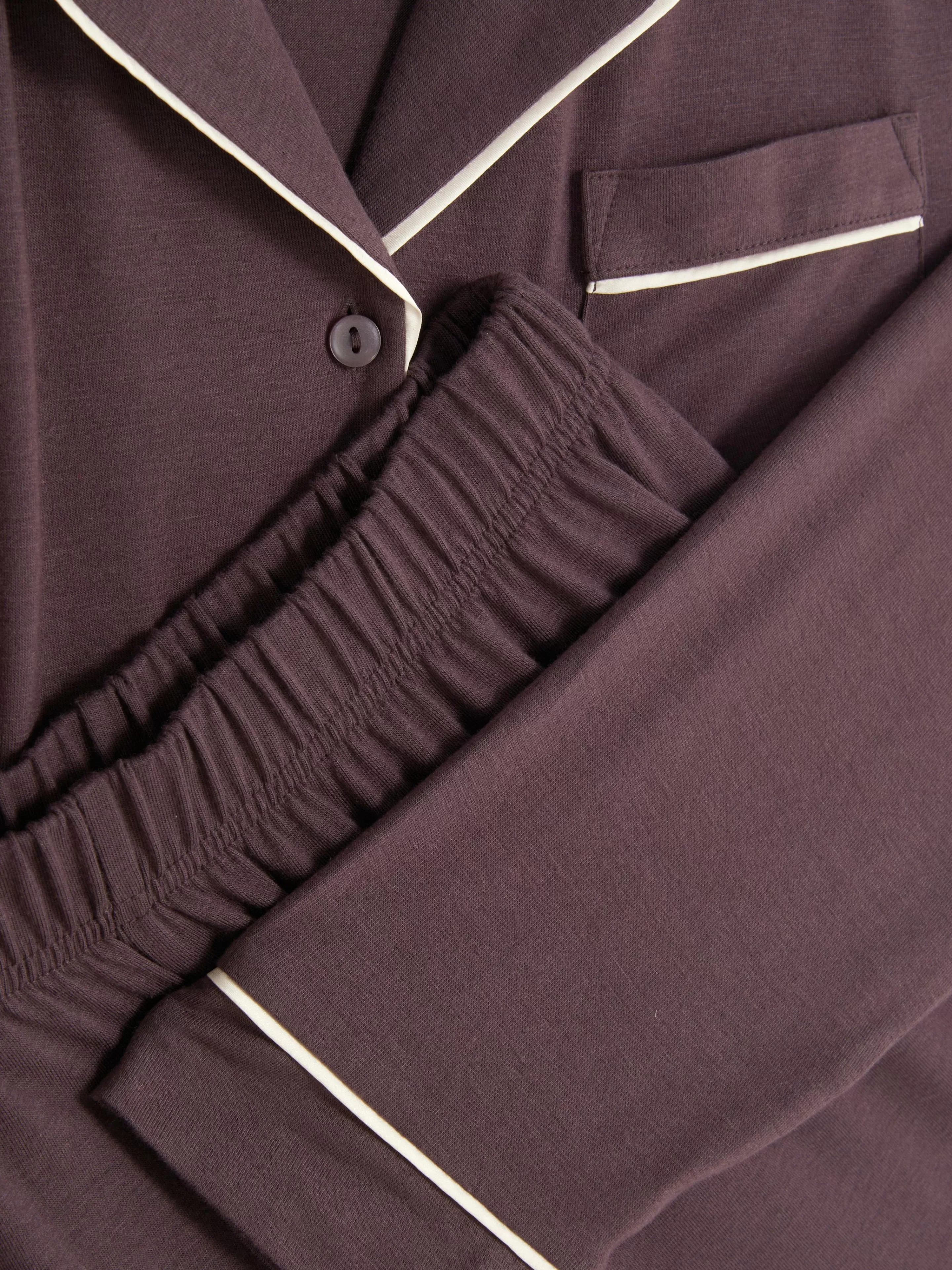 Pyjama Boyfriend En Jersey à Manches Longues-Primark Clearance