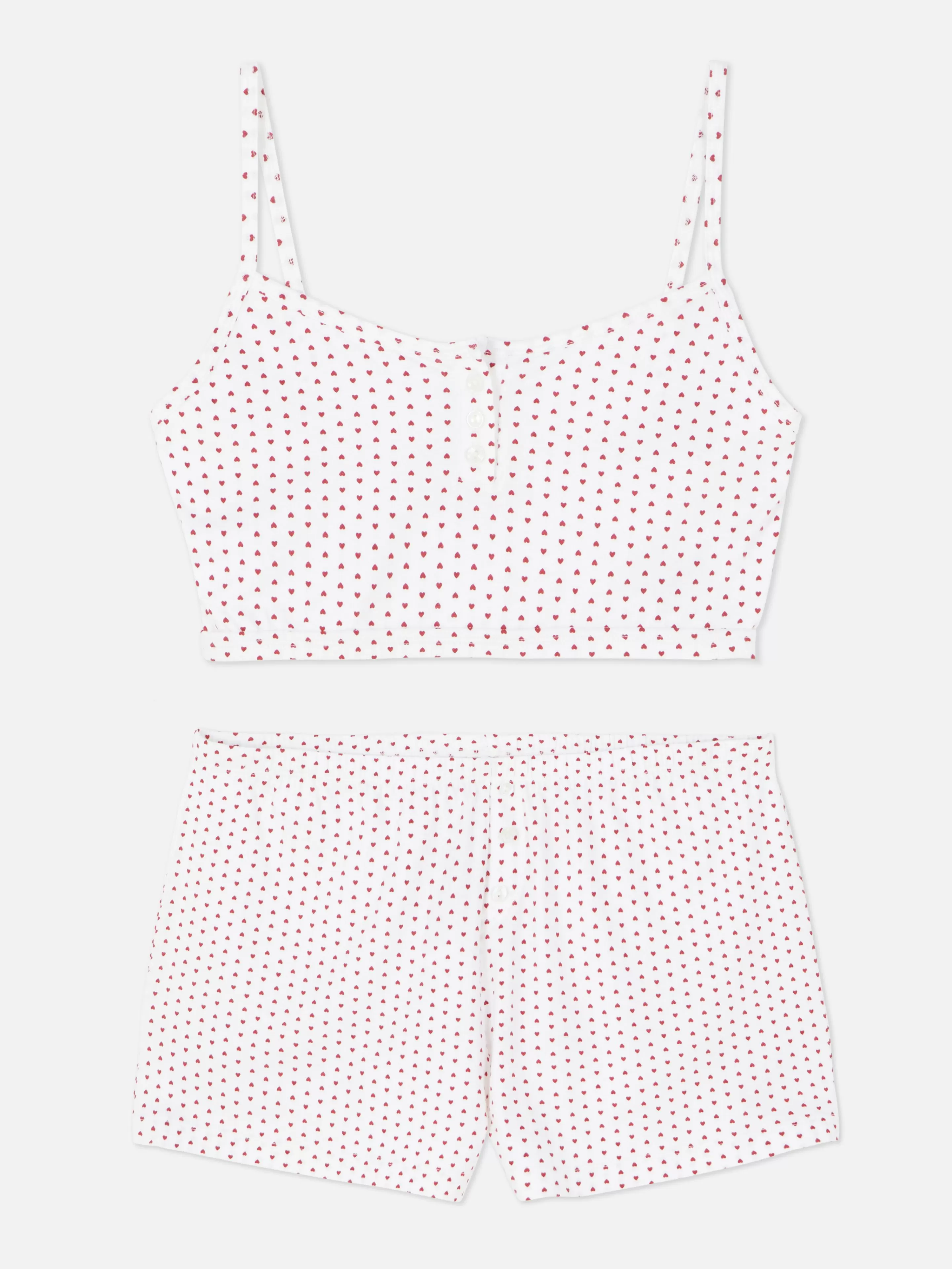 Pyjama Caraco Court Et Short-Primark Shop
