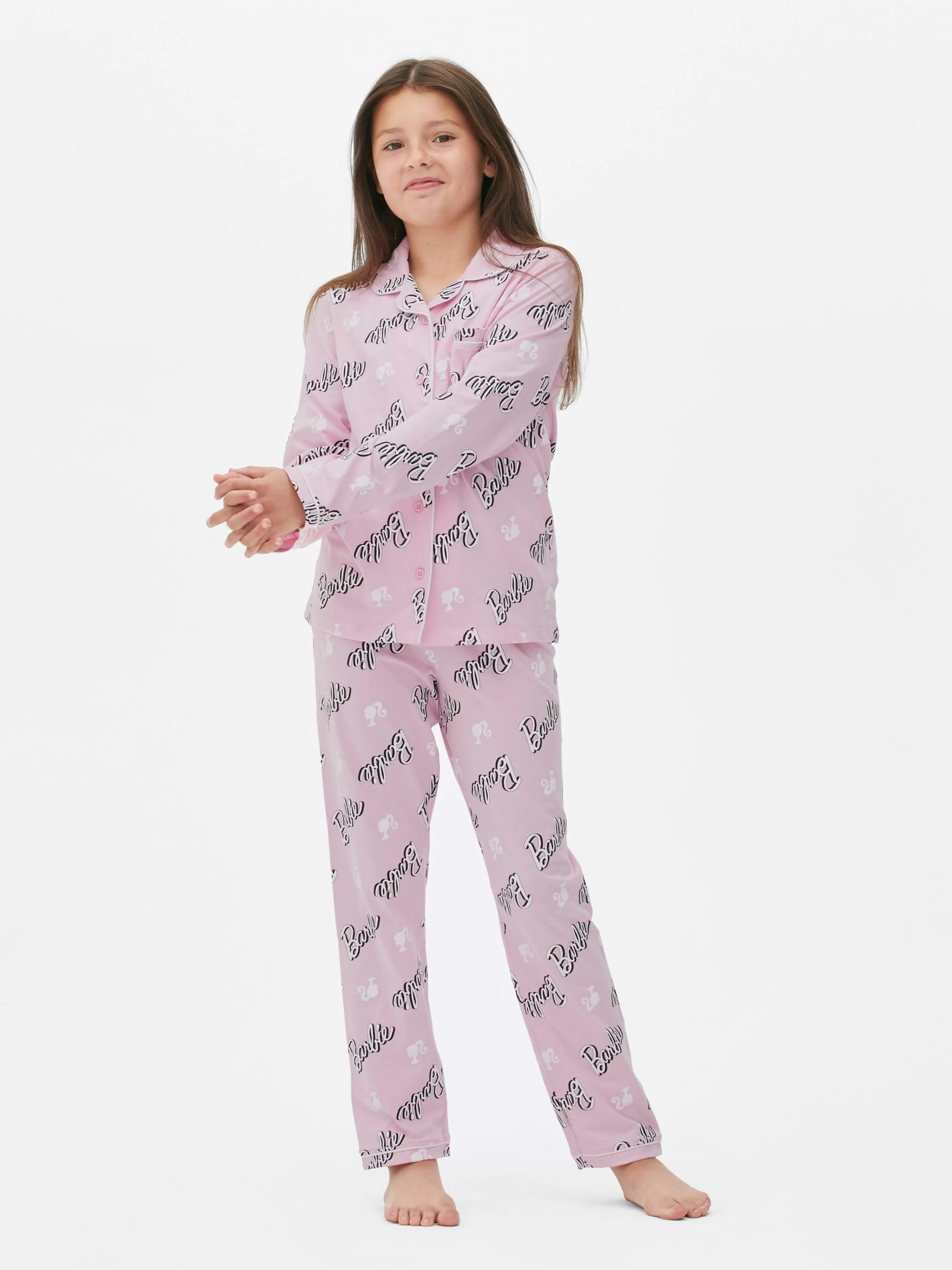 Pyjama Chemise à Manches Longues Barbie-Primark Store
