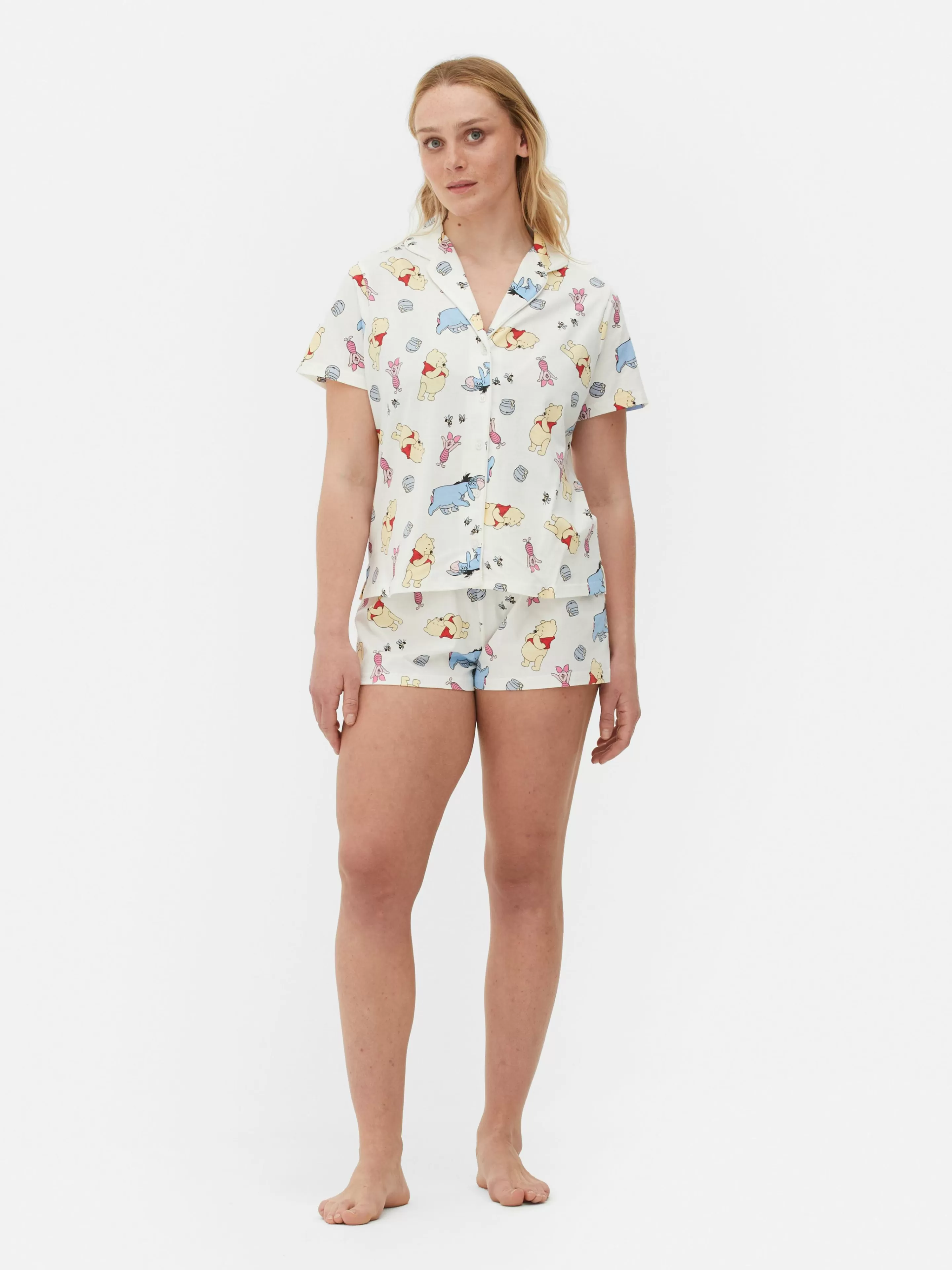 Pyjama Chemise Et Short Disney Winnie L'ourson-Primark Online