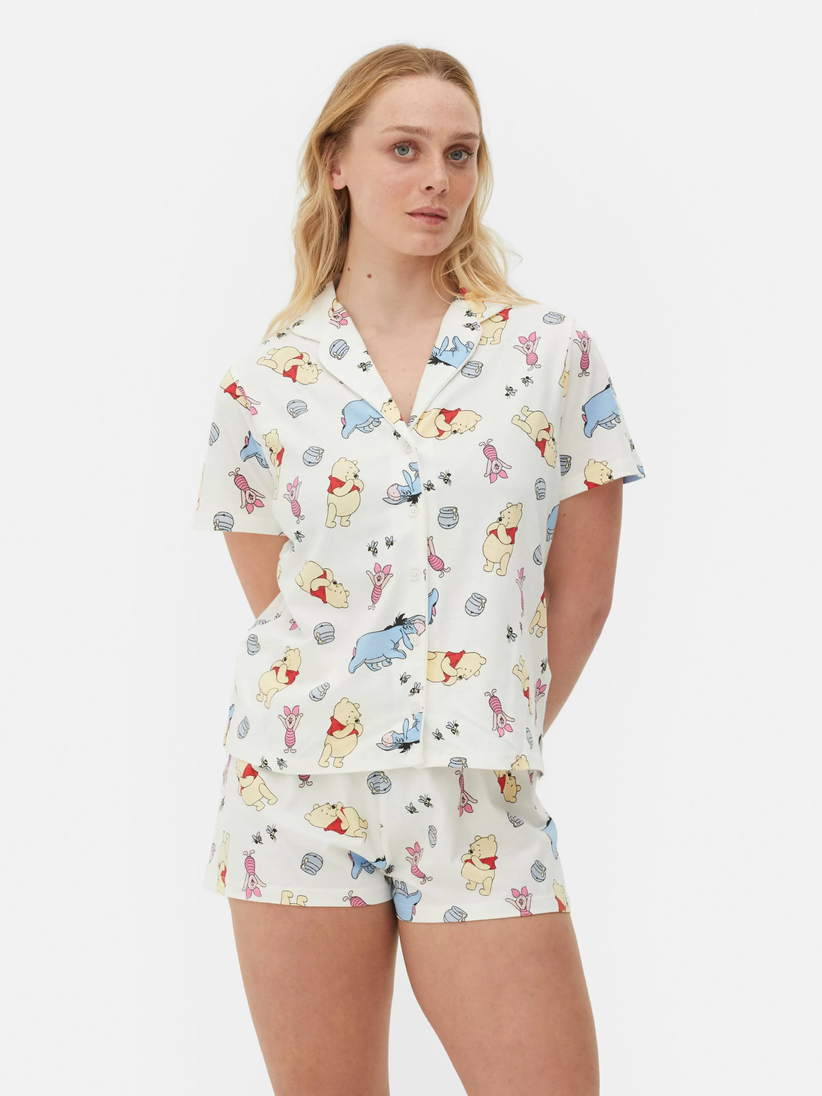 Pyjama Chemise Et Short Disney Winnie L'ourson-Primark Online