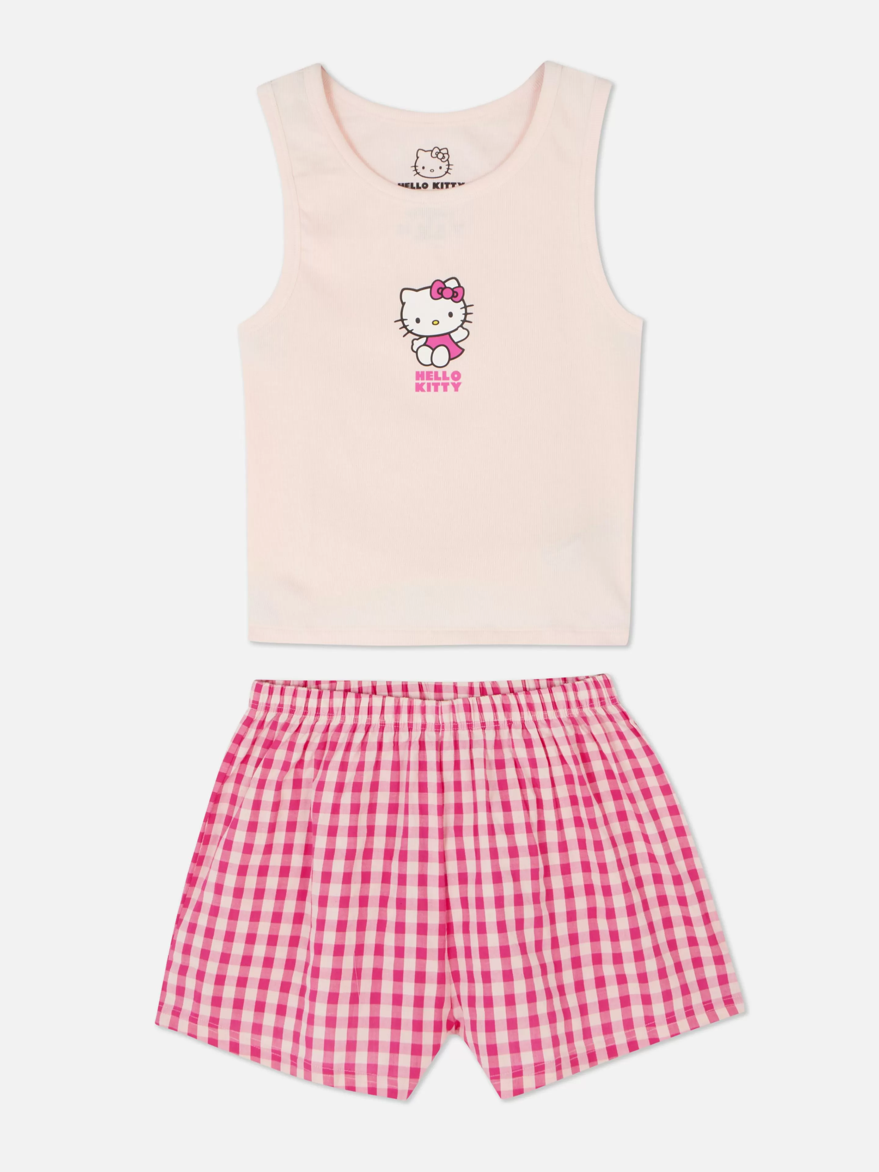 Pyjama Débardeur Et Short Hello Kitty 50e Anniversaire-Primark Best Sale