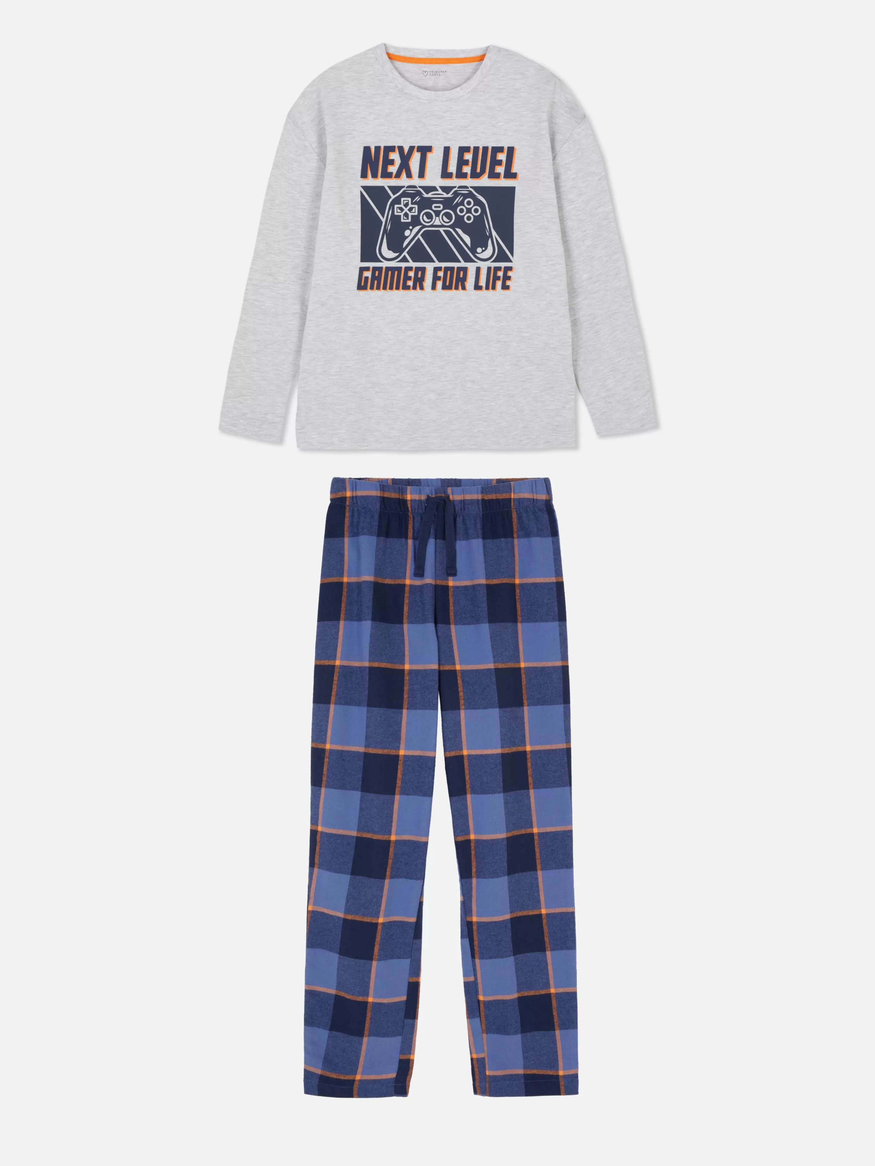 Pyjama De Gamer à Carreaux-Primark Shop