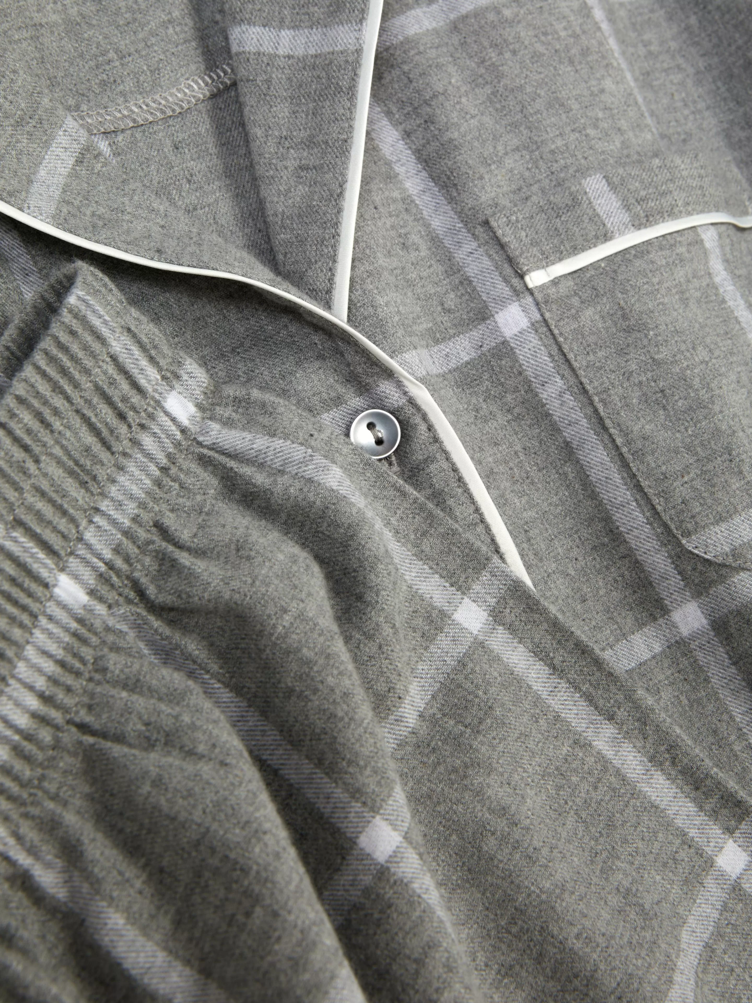 Pyjama En Flanelle à Manches Longues-Primark New
