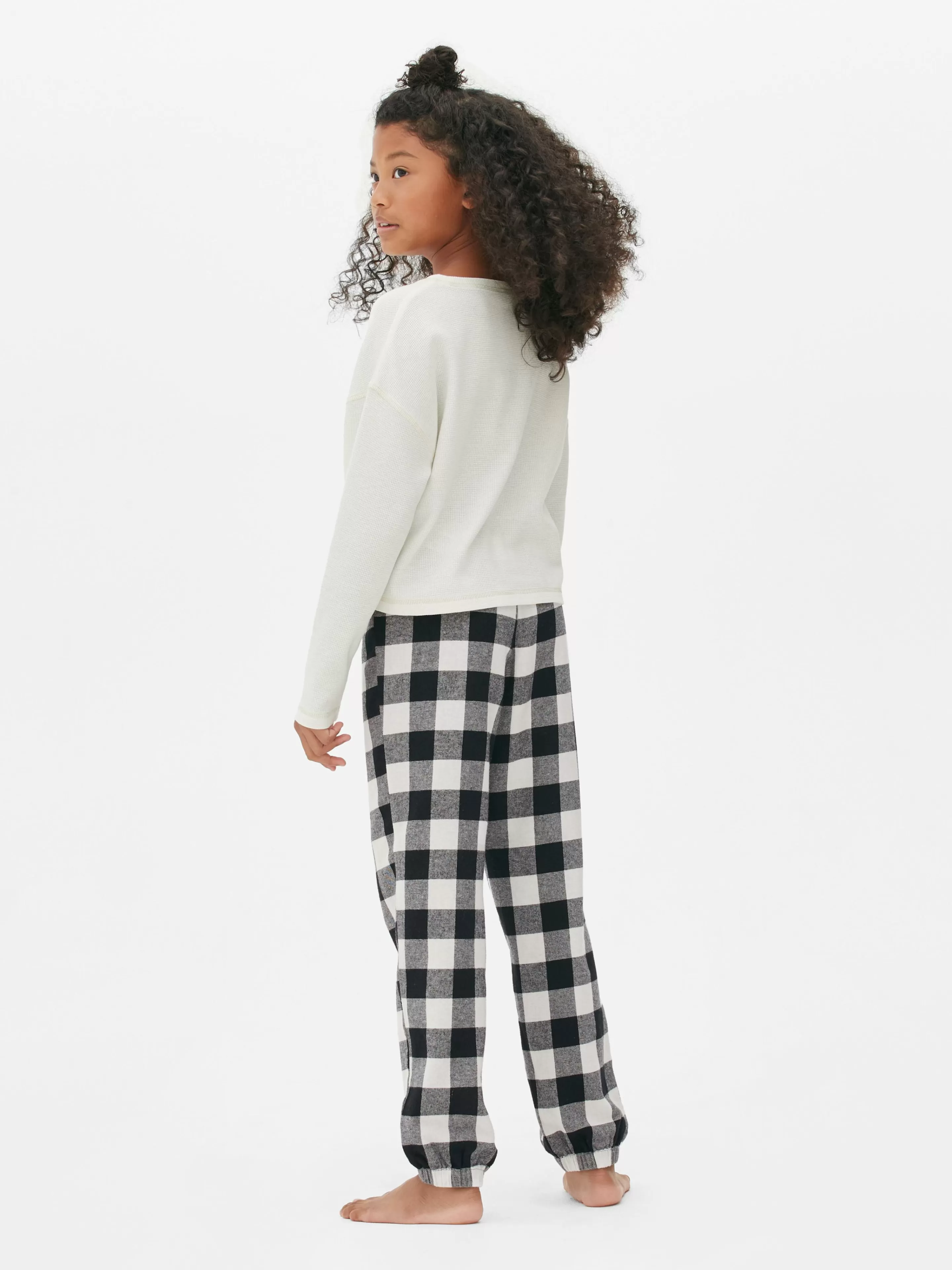 Pyjama En Flanelle Brodé-Primark Online