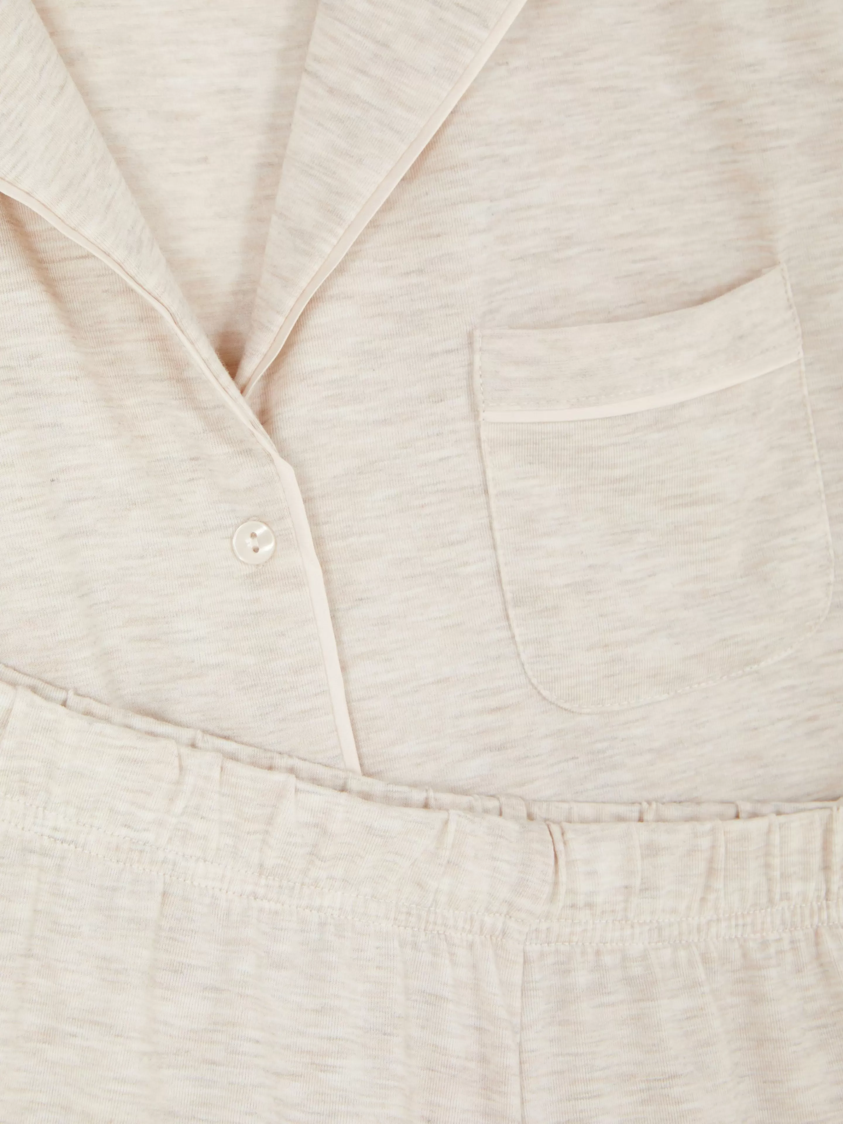 Pyjama En Jersey à Manches Courtes-Primark Online