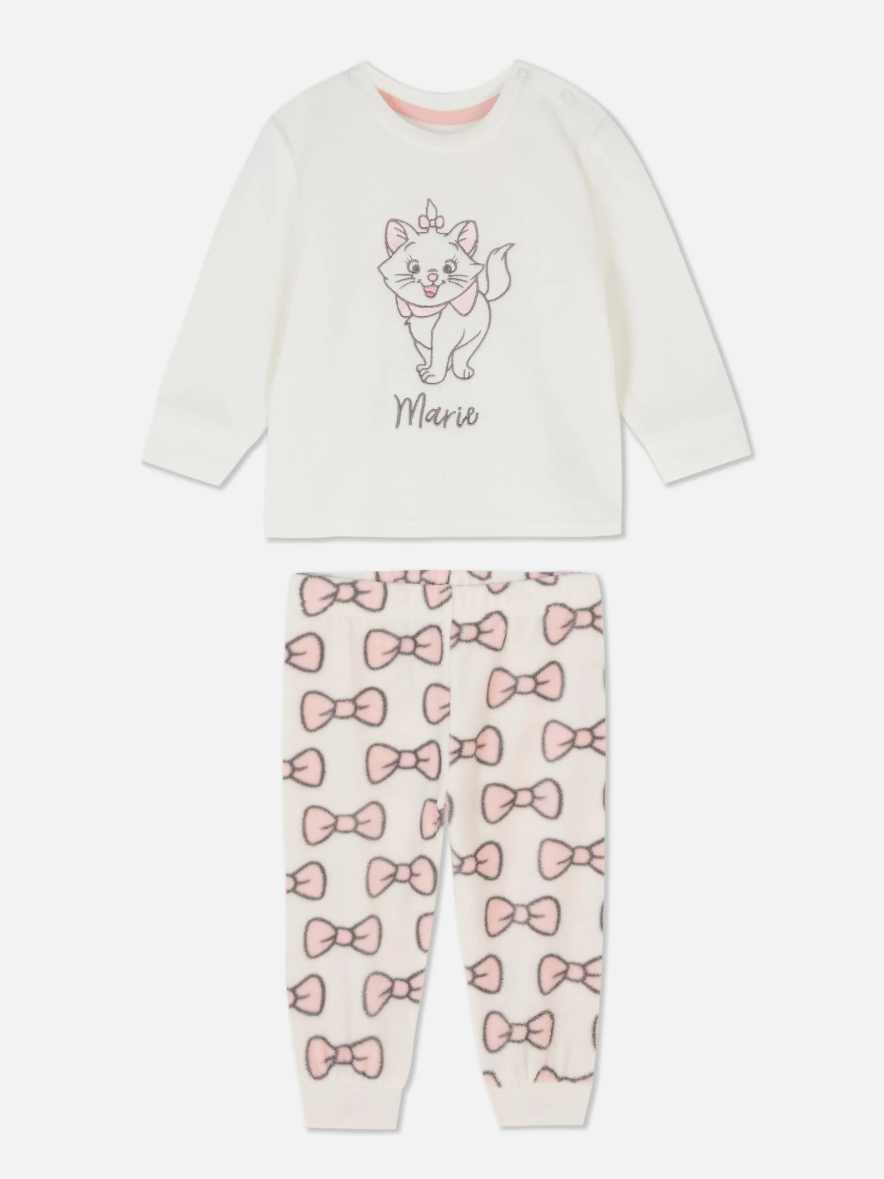 Pyjama En Molleton à Manches Longues Disney Les Aristochats Marie-Primark Shop