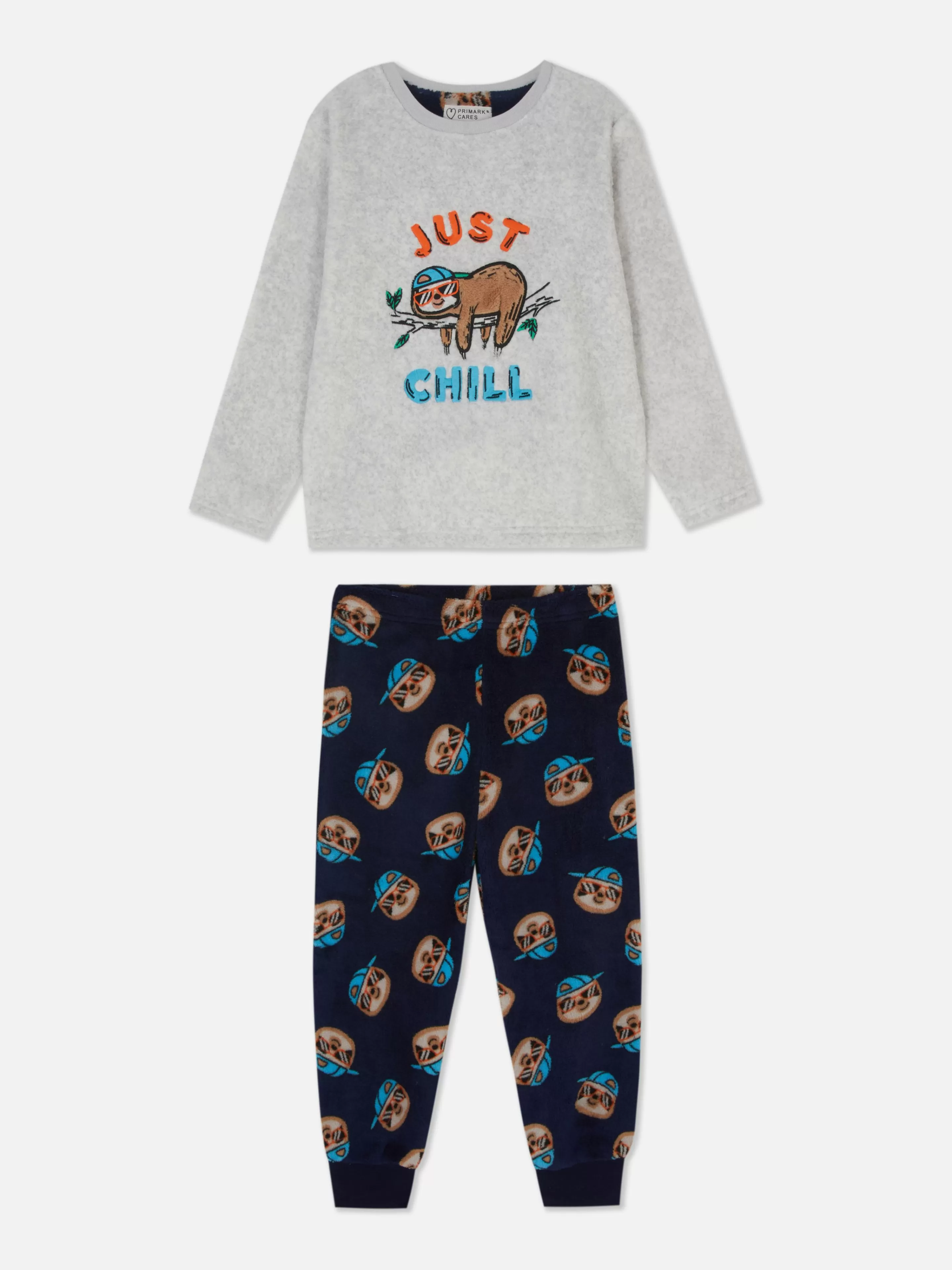 Pyjama En Molleton à Motif Paresseux-Primark Best