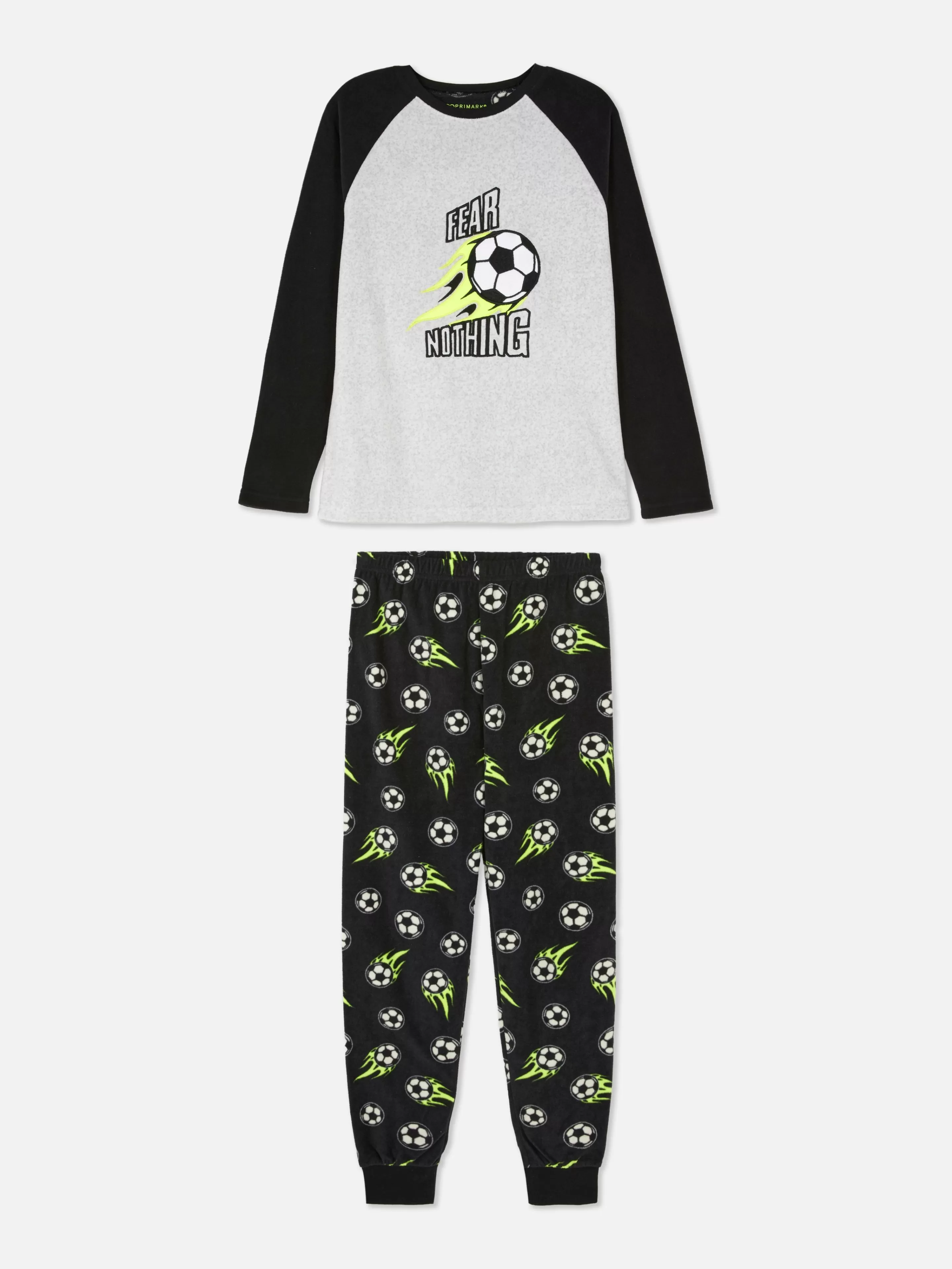 Pyjama En Polaire à Motif Ballon De Foot-Primark Best Sale