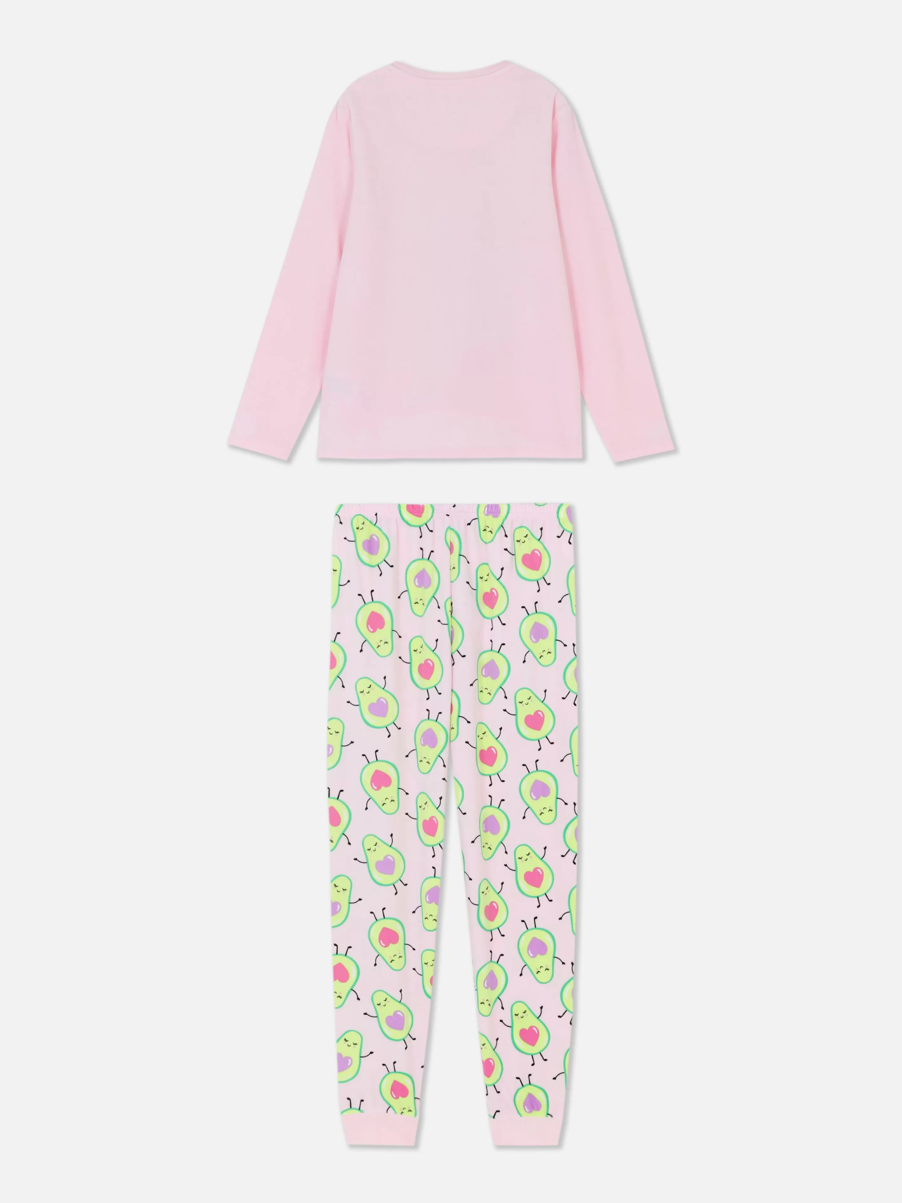 Pyjama En Velours à Motif Avocat-Primark Shop