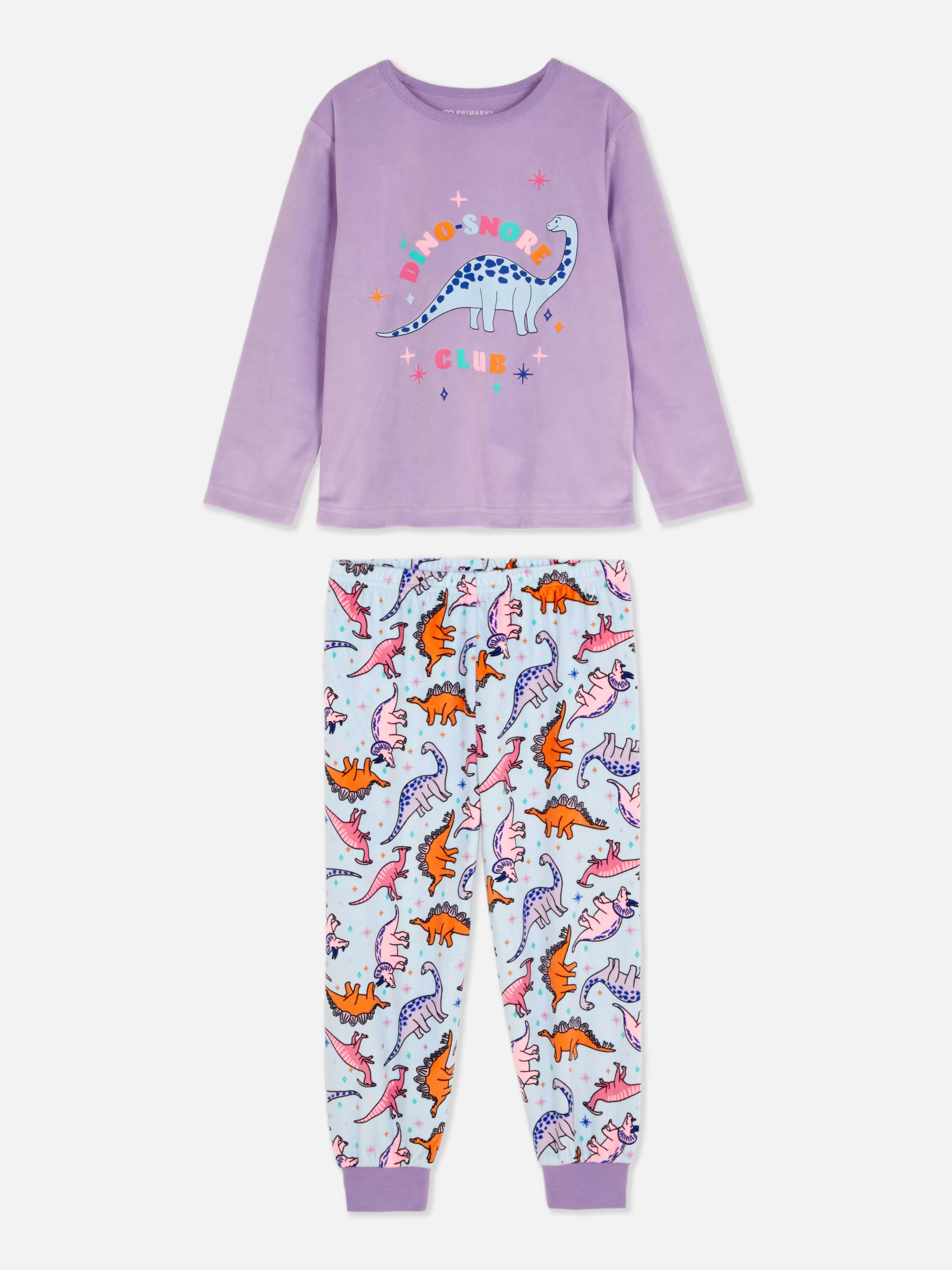 Pyjama En Velours Dinosaure-Primark Sale