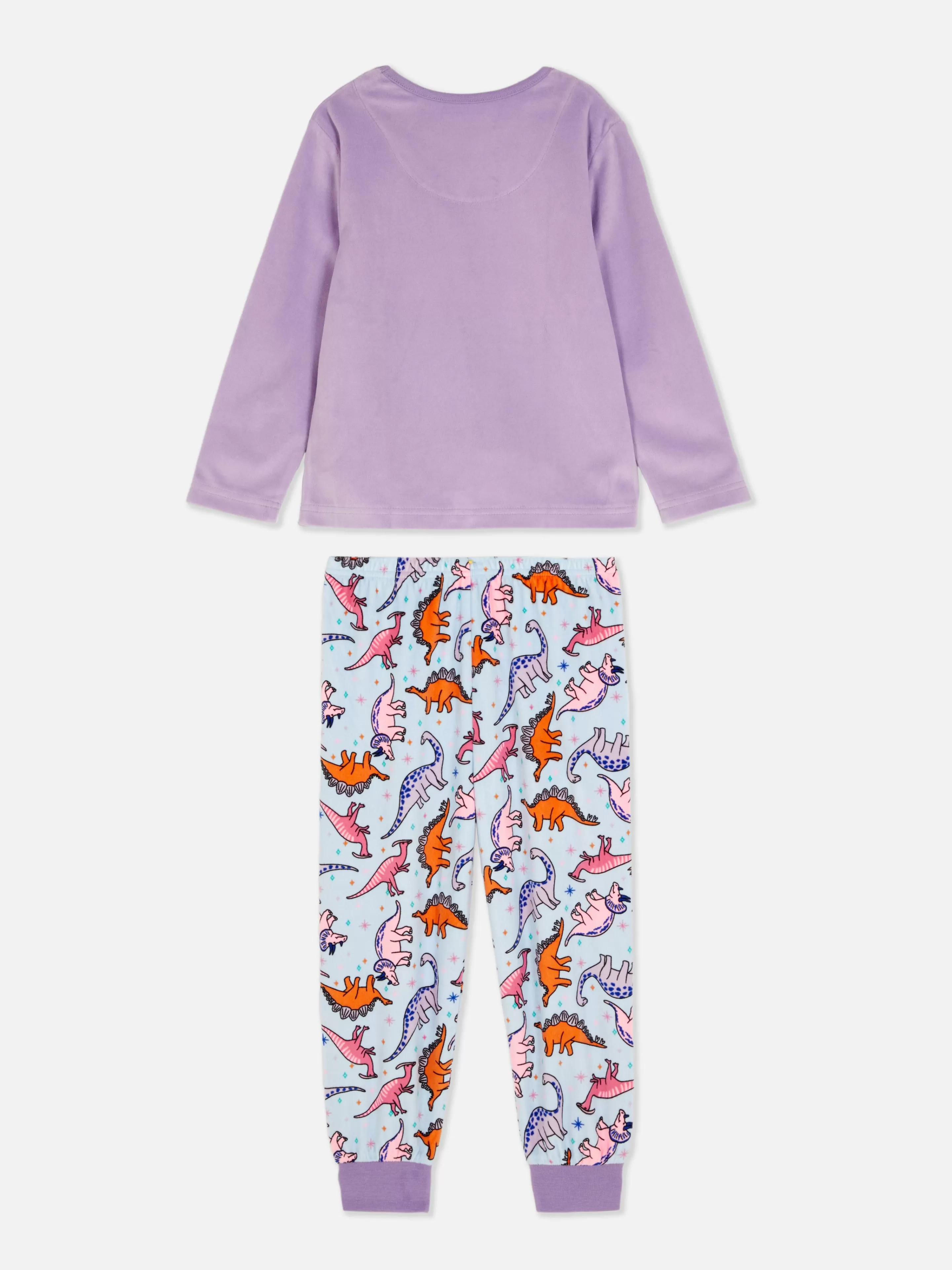 Pyjama En Velours Dinosaure-Primark Sale