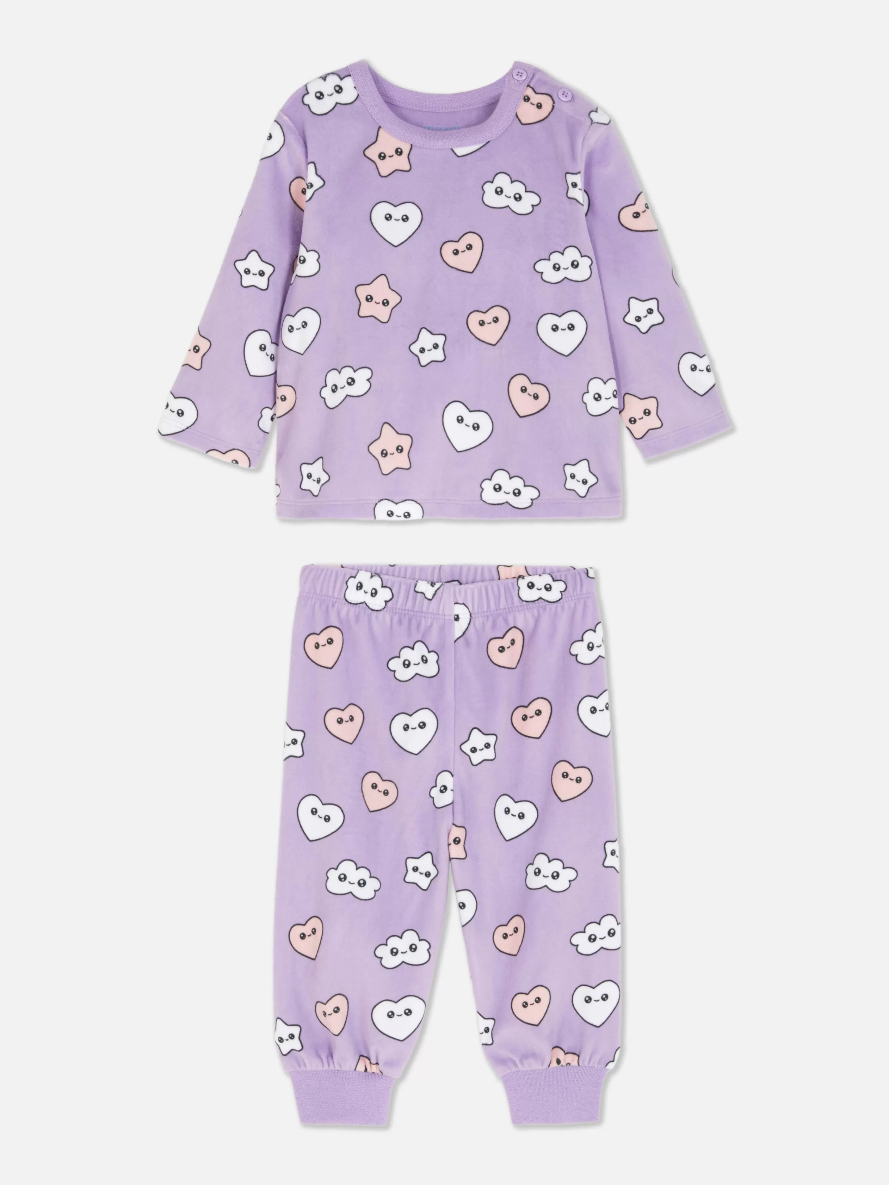 Pyjama En Velours Graphique-Primark Best