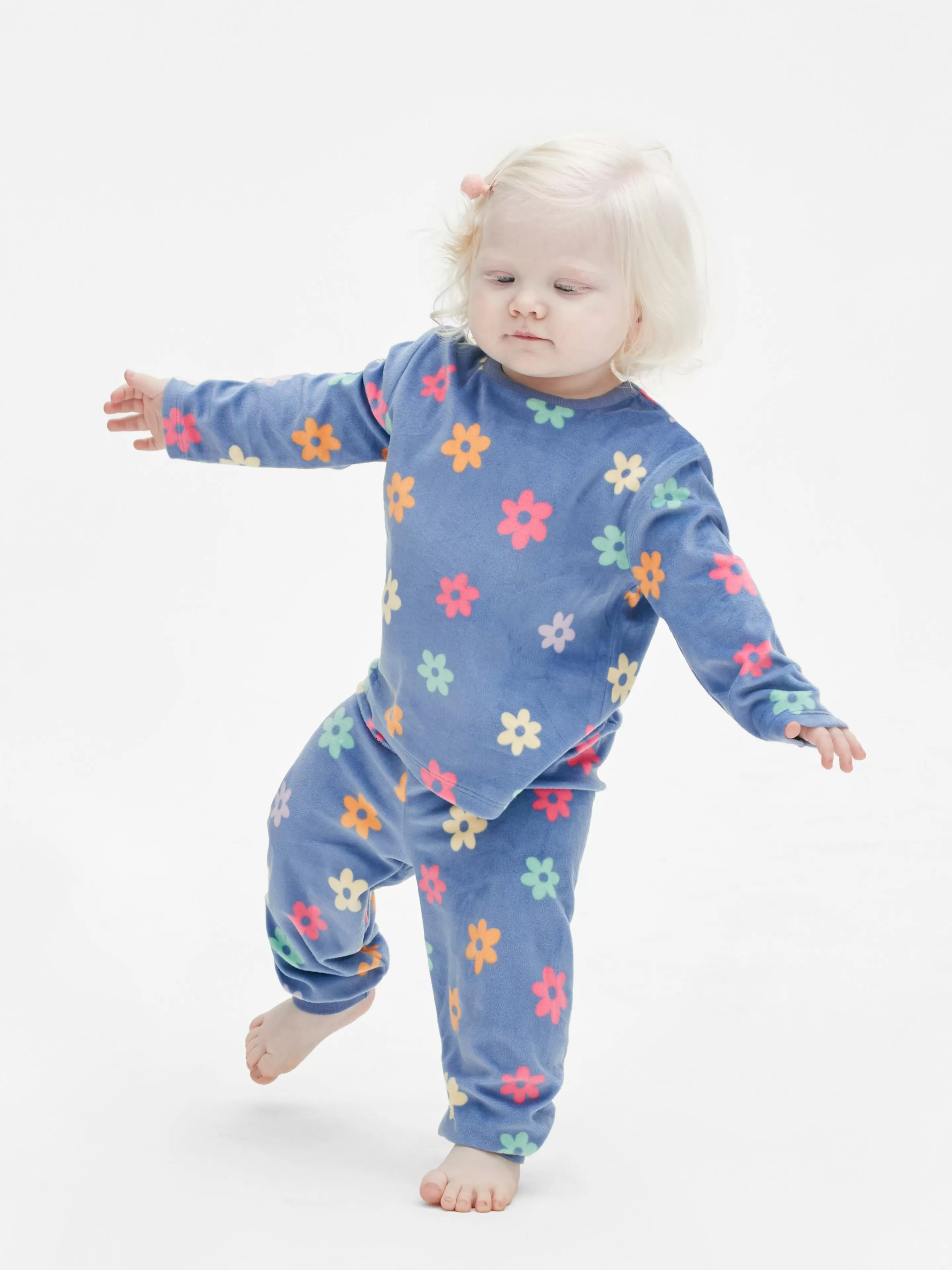 Pyjama En Velours Graphique-Primark Store