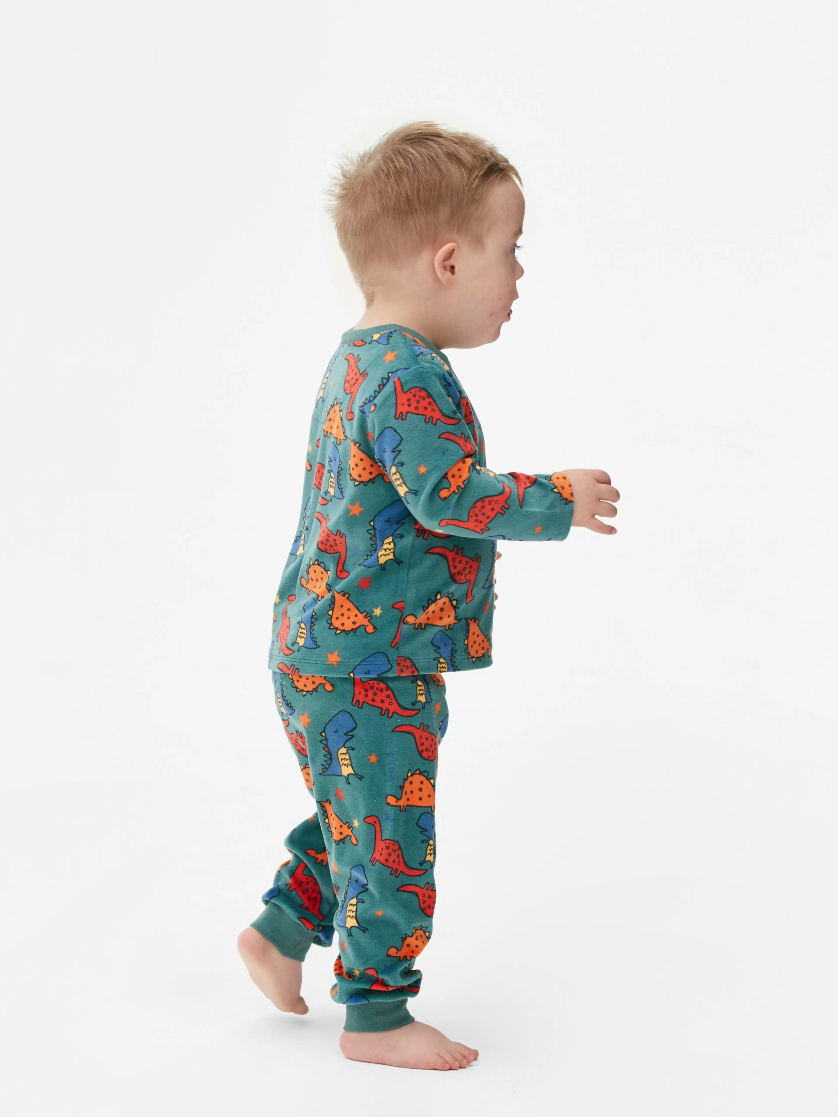 Pyjama En Velours Graphique-Primark Fashion