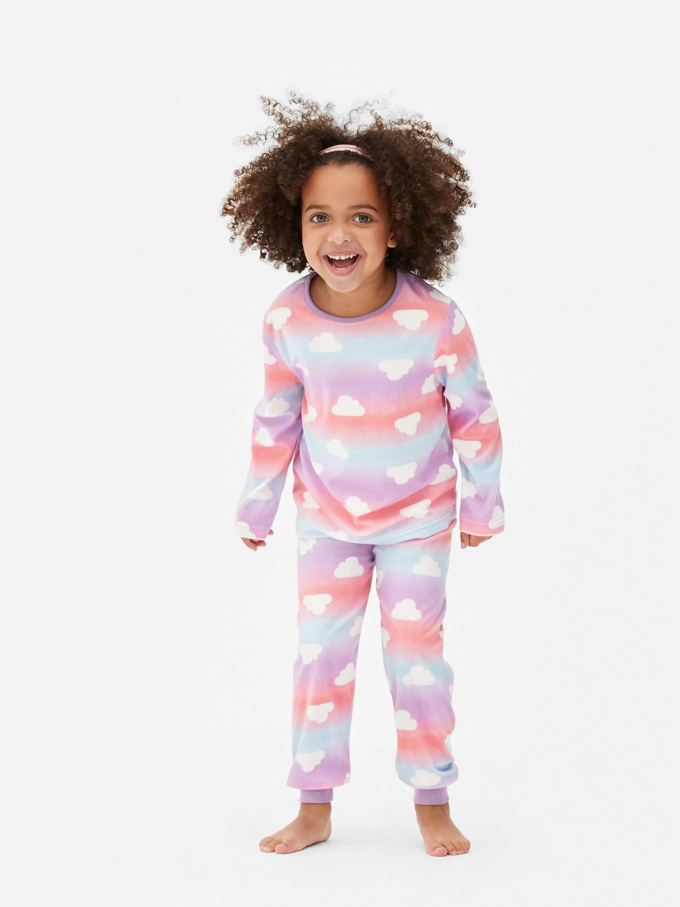Pyjama En Velours Nuage à Dégradé-Primark New