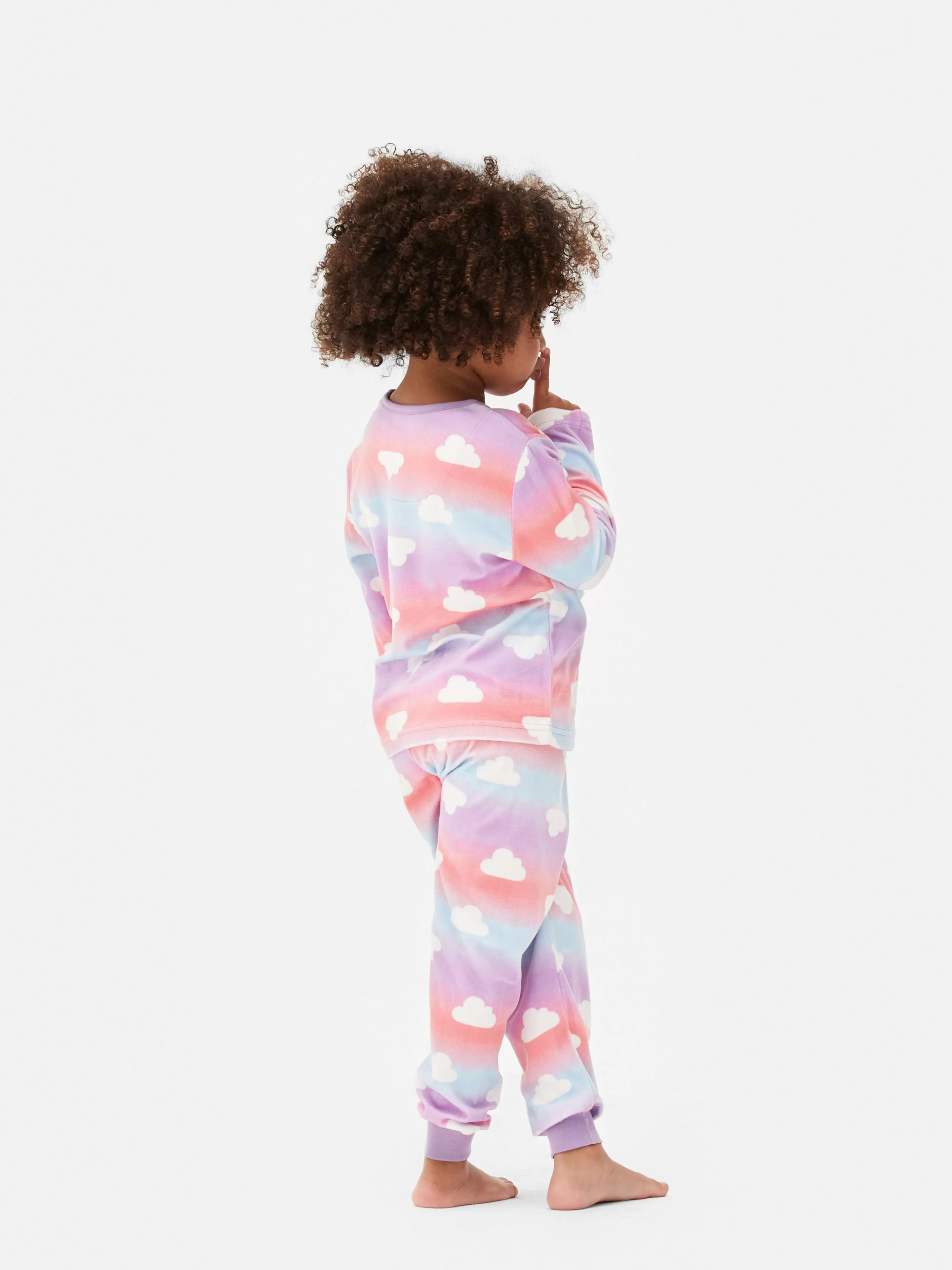 Pyjama En Velours Nuage à Dégradé-Primark New