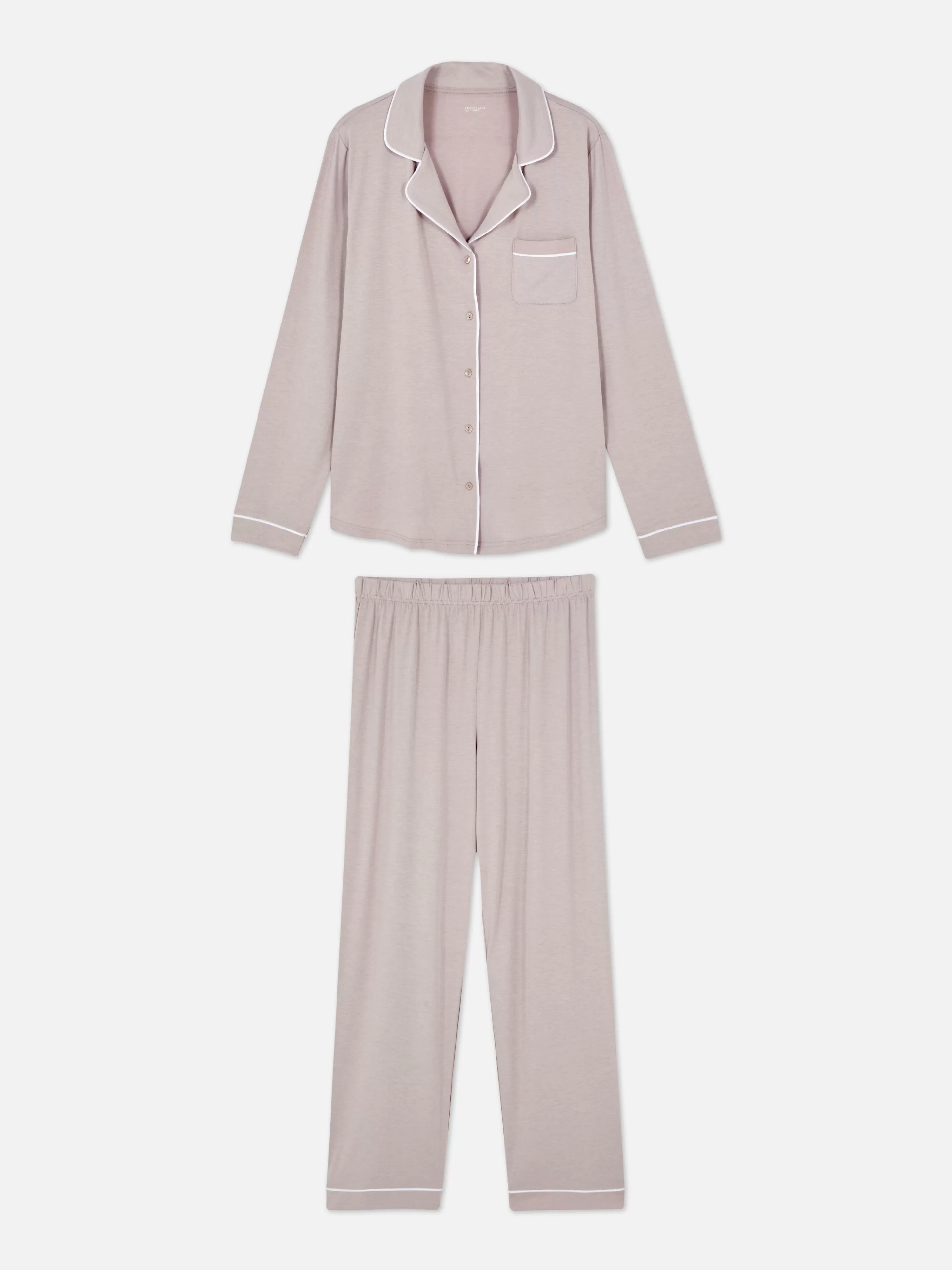 Pyjama Long Boyfriend-Primark New