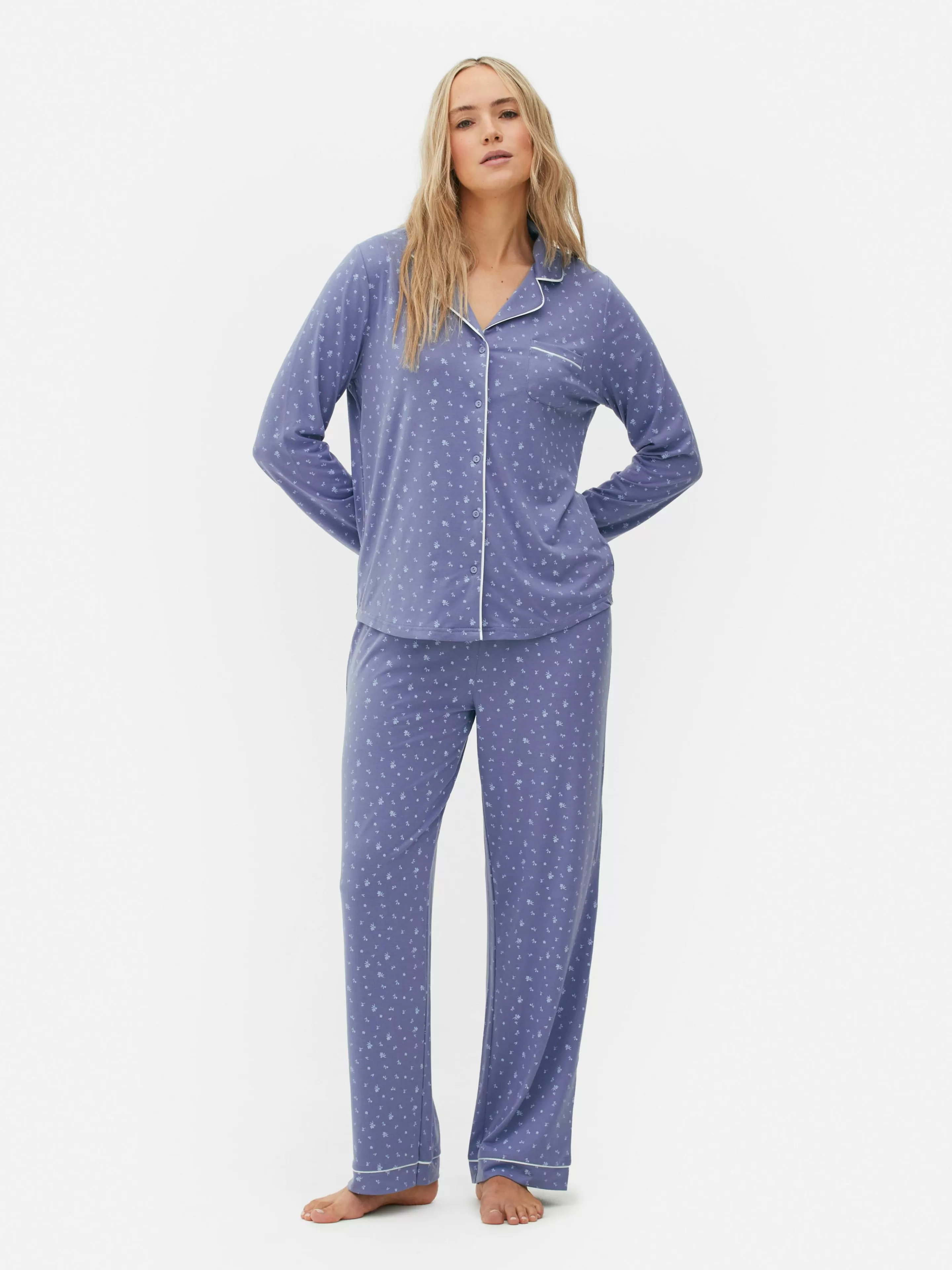 Pyjama Long Boyfriend à Motif-Primark Best Sale