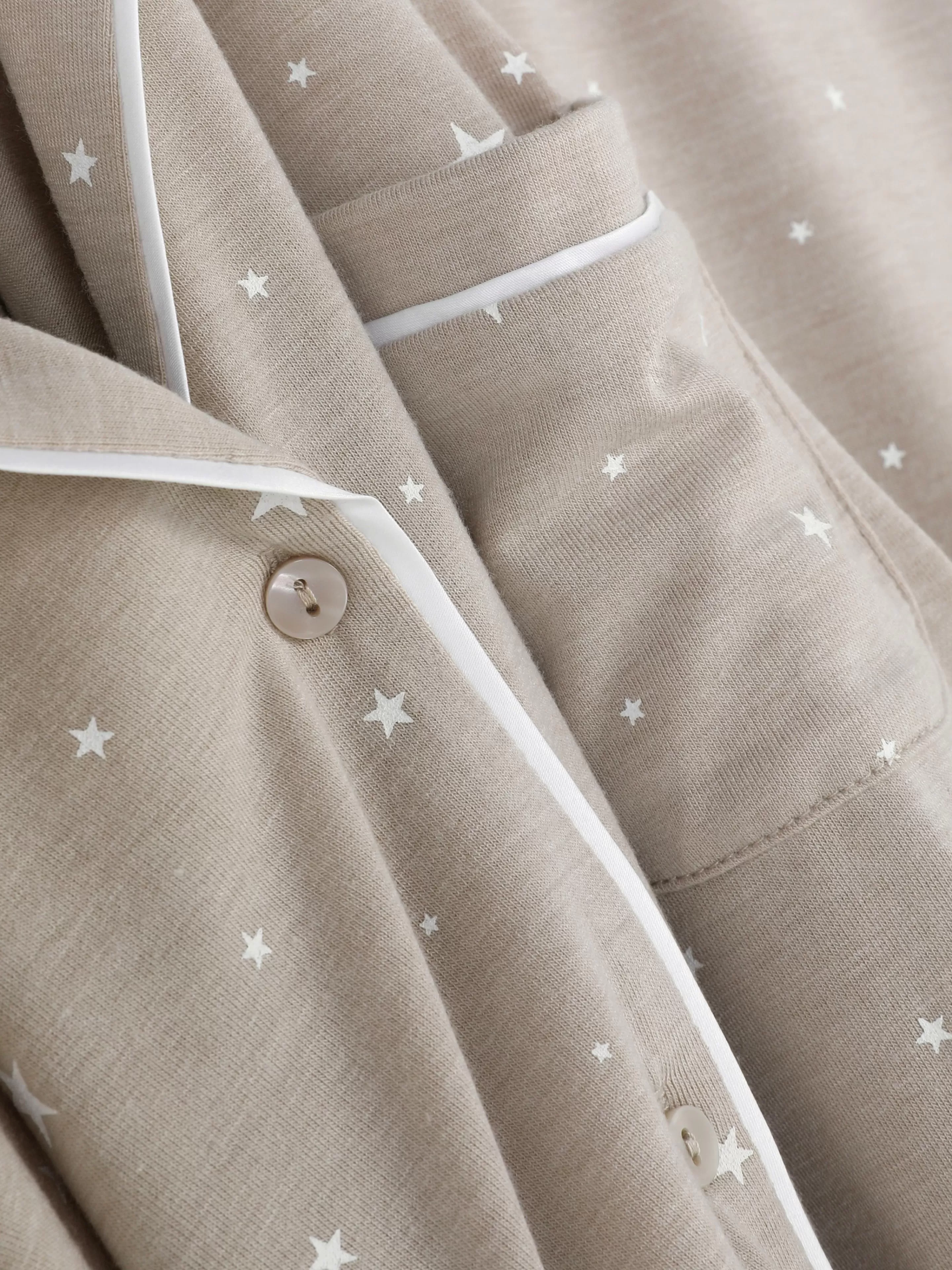 Pyjama Long Boyfriend à Motif-Primark Sale