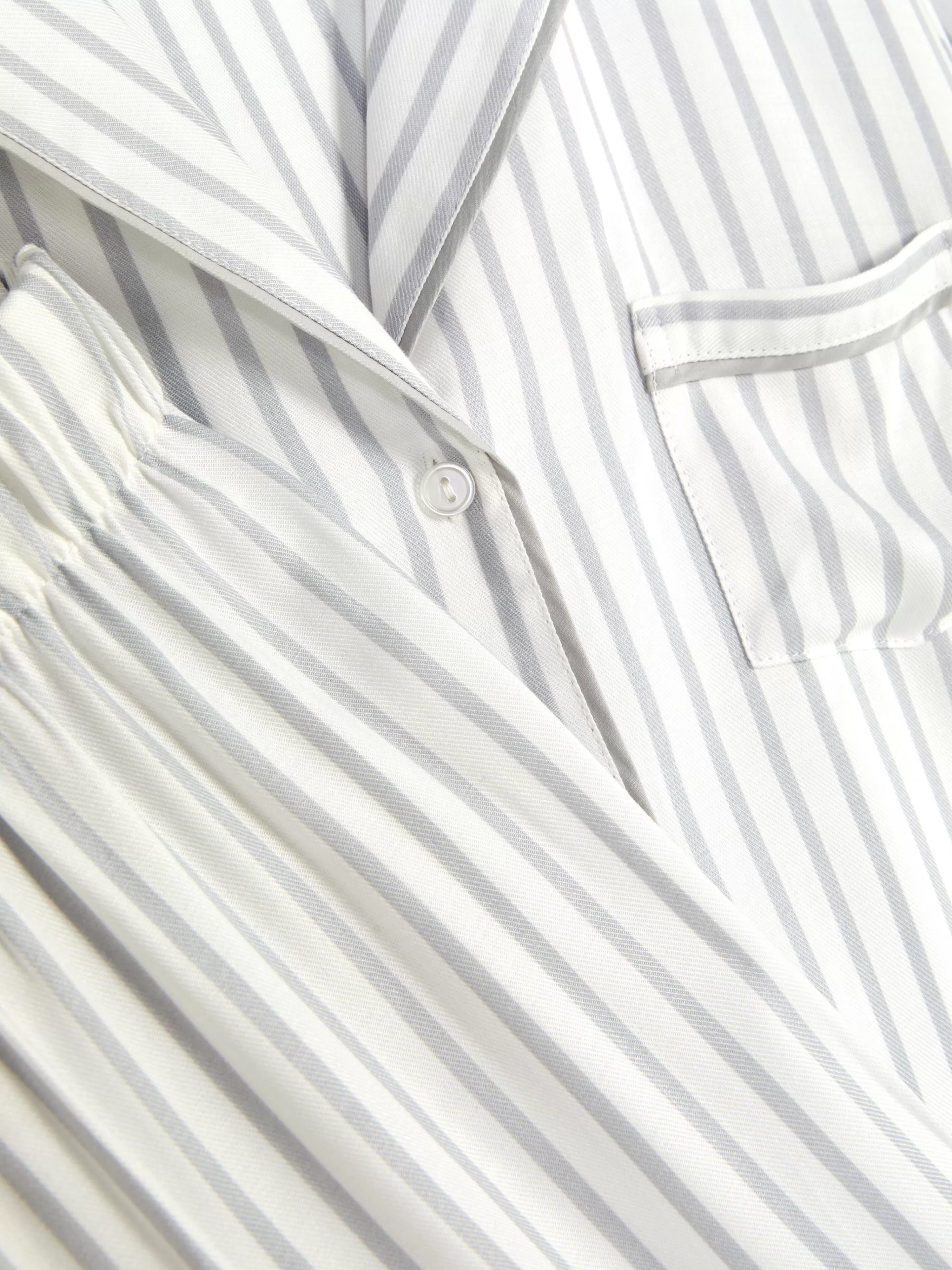 Pyjama Long Boyfriend à Rayures-Primark Clearance