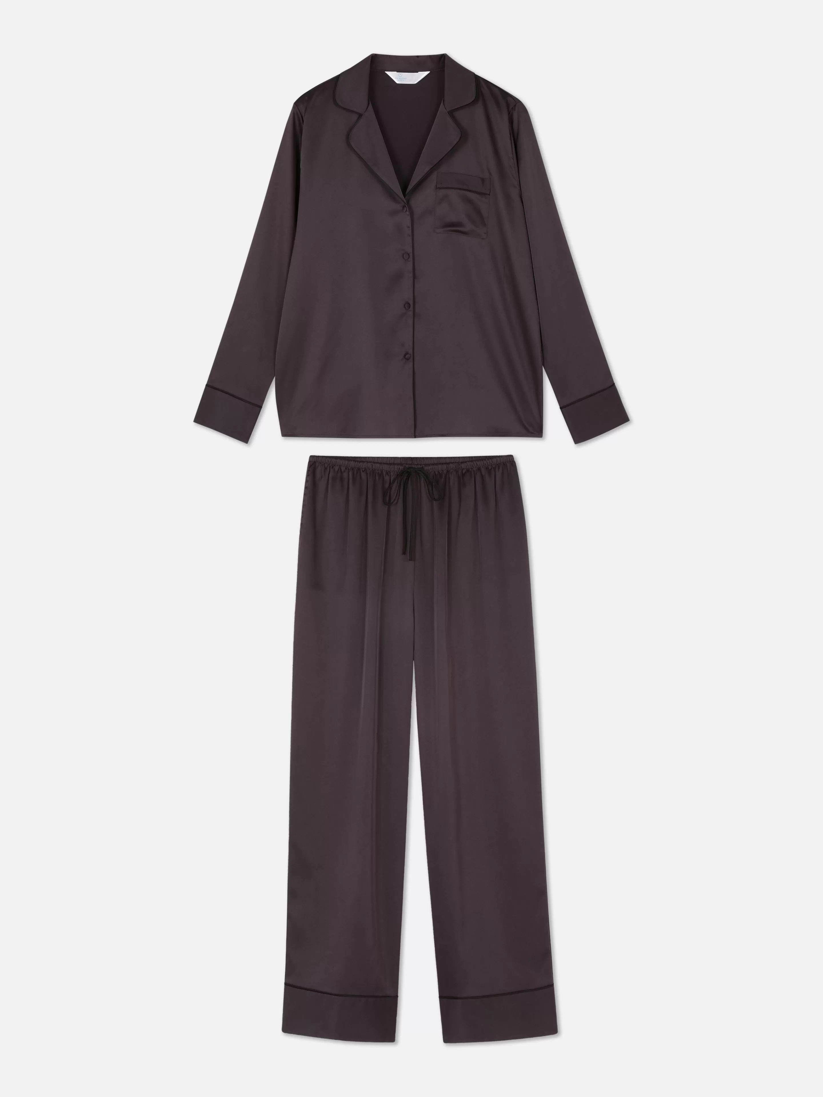 Pyjama Long En Satin-Primark Cheap