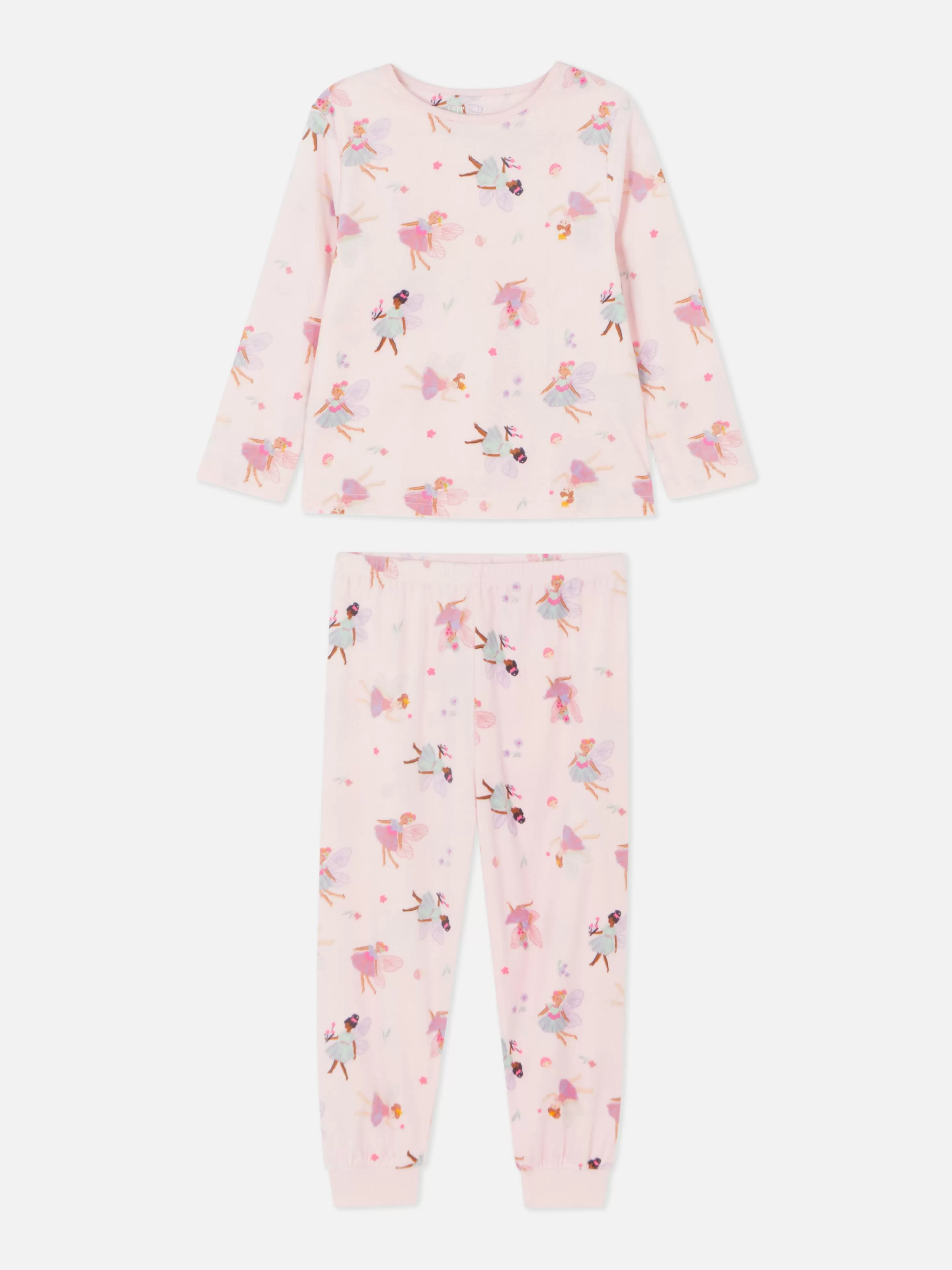 Pyjama Long En Velours à Motif Fée-Primark Fashion