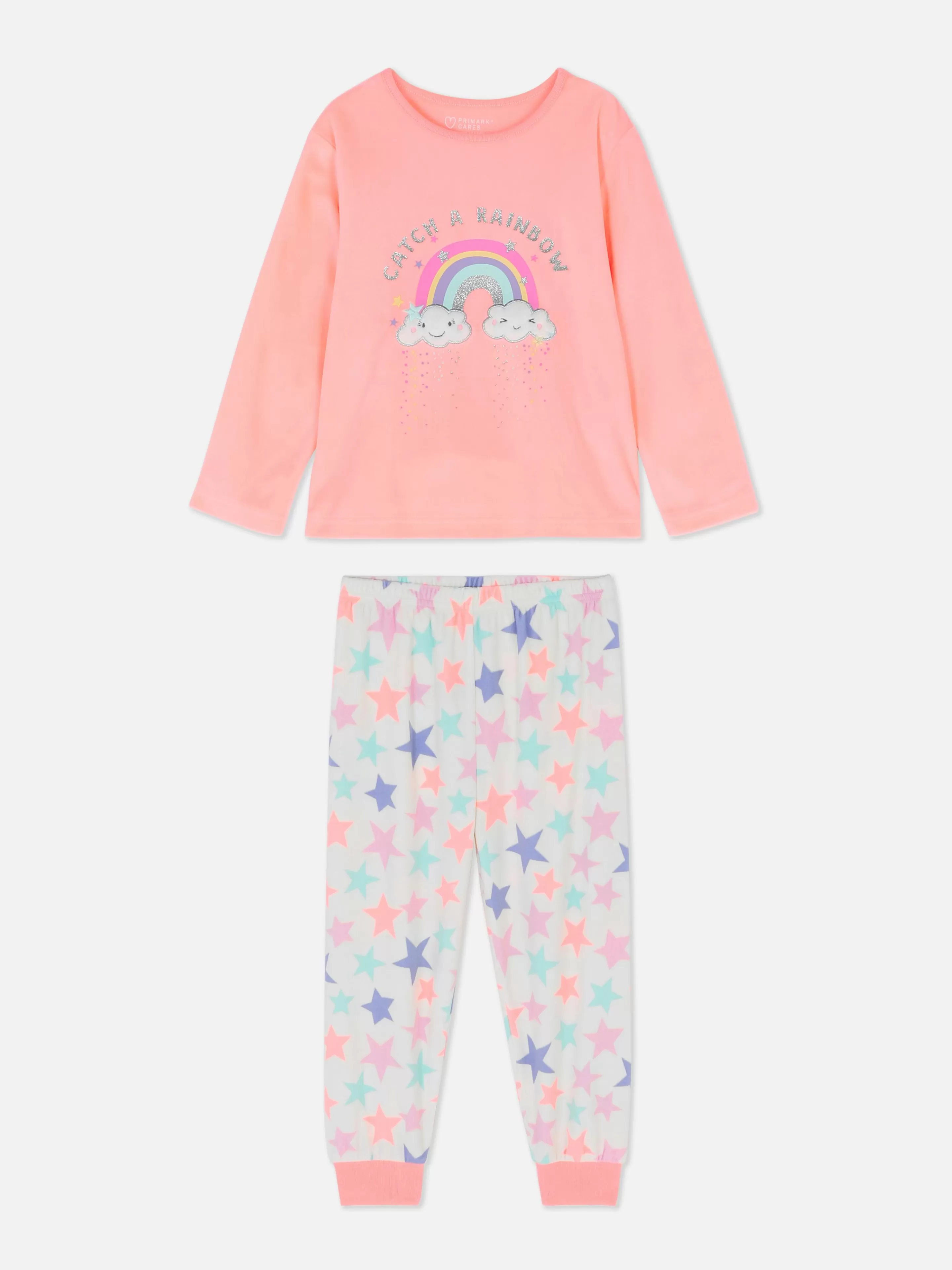 Pyjama Long En Velours Arc-en-ciel-Primark Best Sale