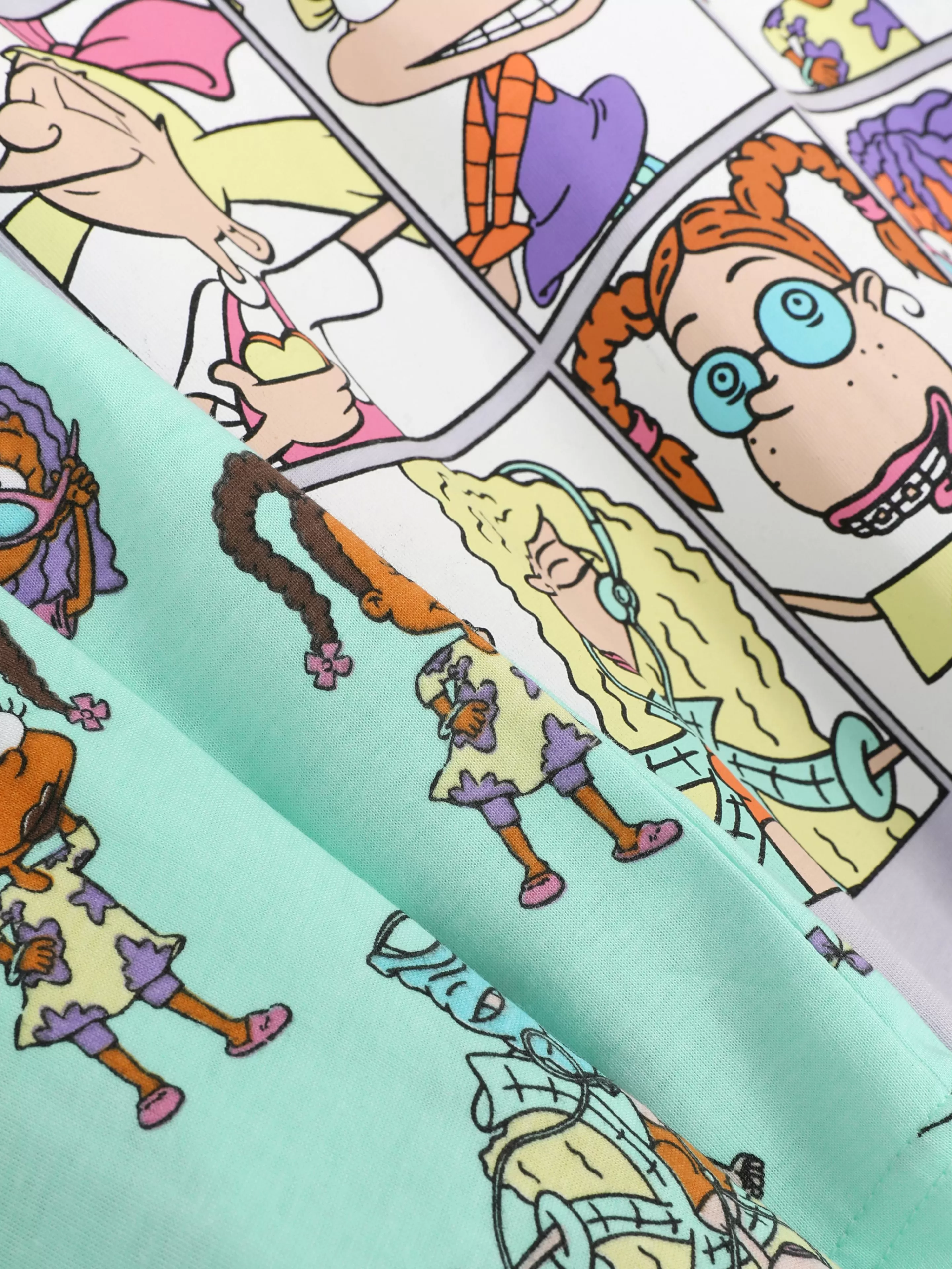 Pyjama Short Graphique Nickelodeon Années 90-Primark New