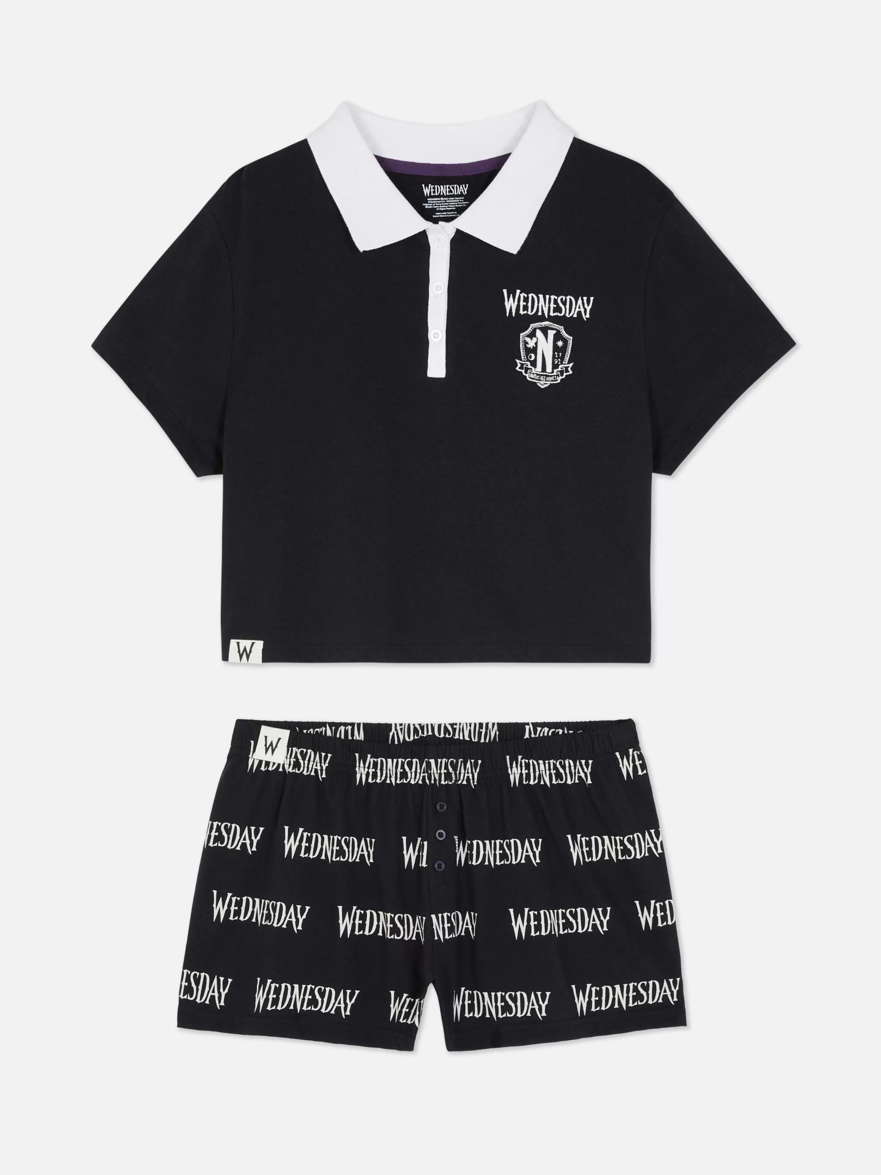 Pyjama Short Mercredi Addams-Primark Best