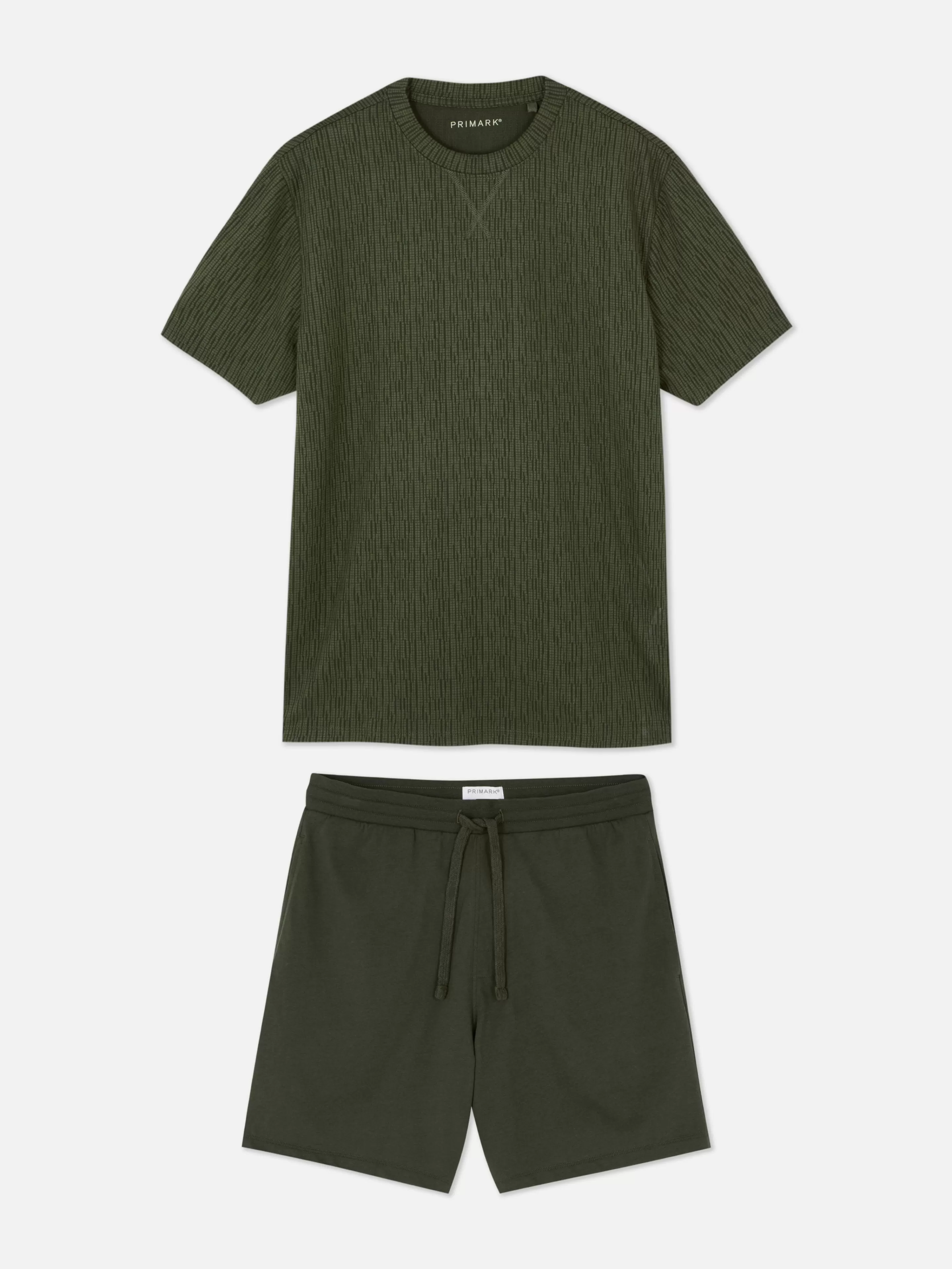 Pyjama Short Texturé-Primark New